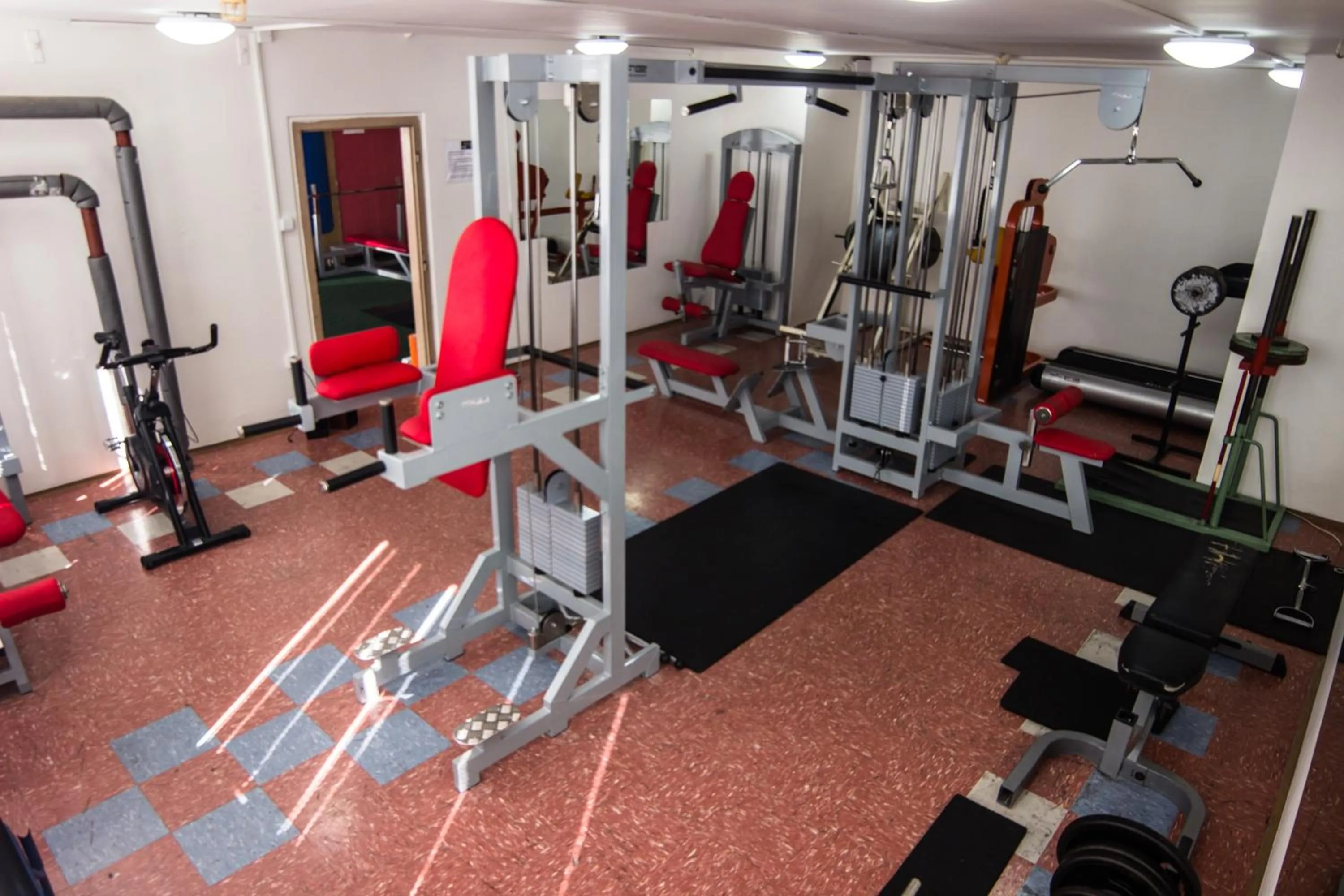 Fitness centre/facilities in Hostel Blanice