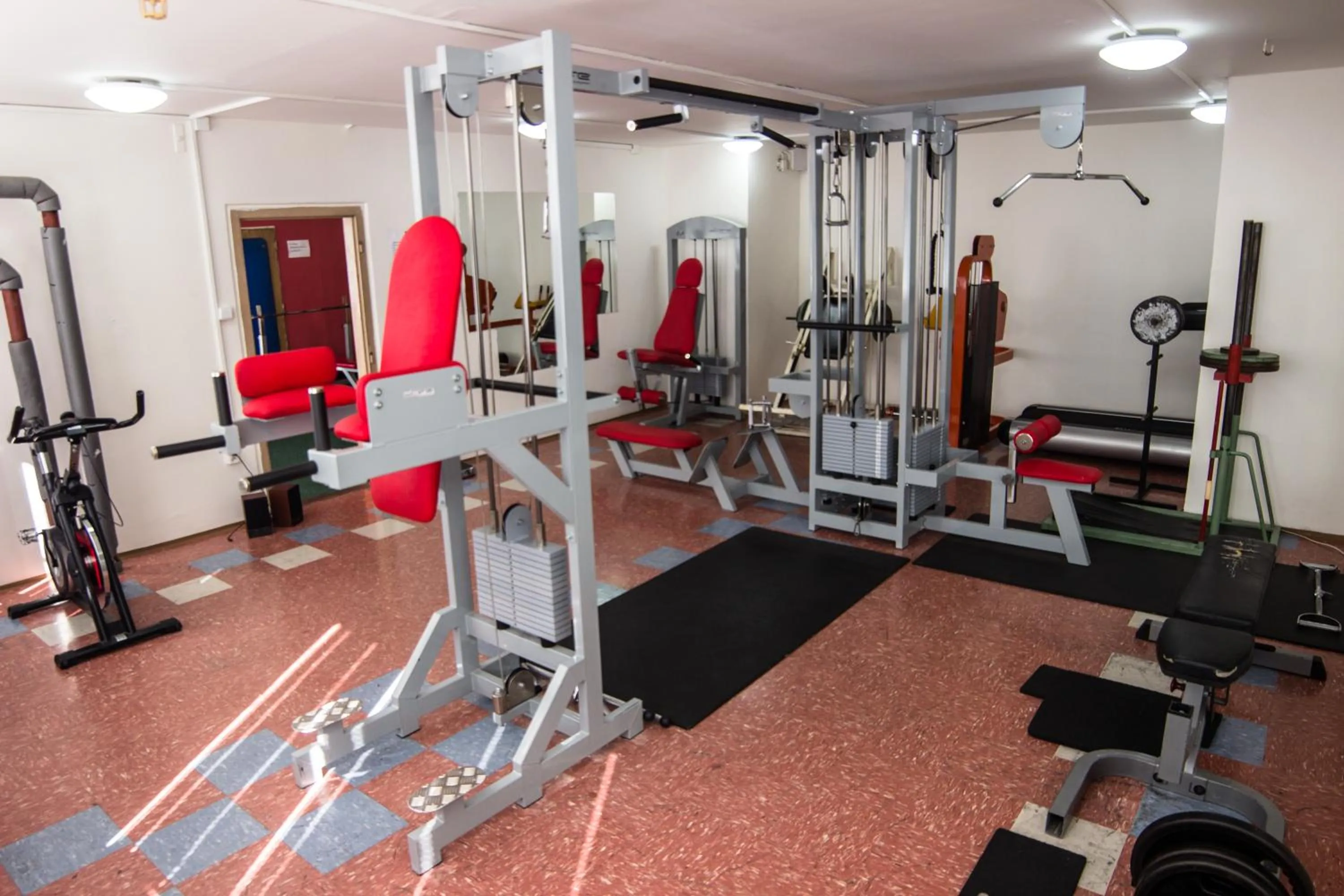 Fitness centre/facilities in Hostel Blanice