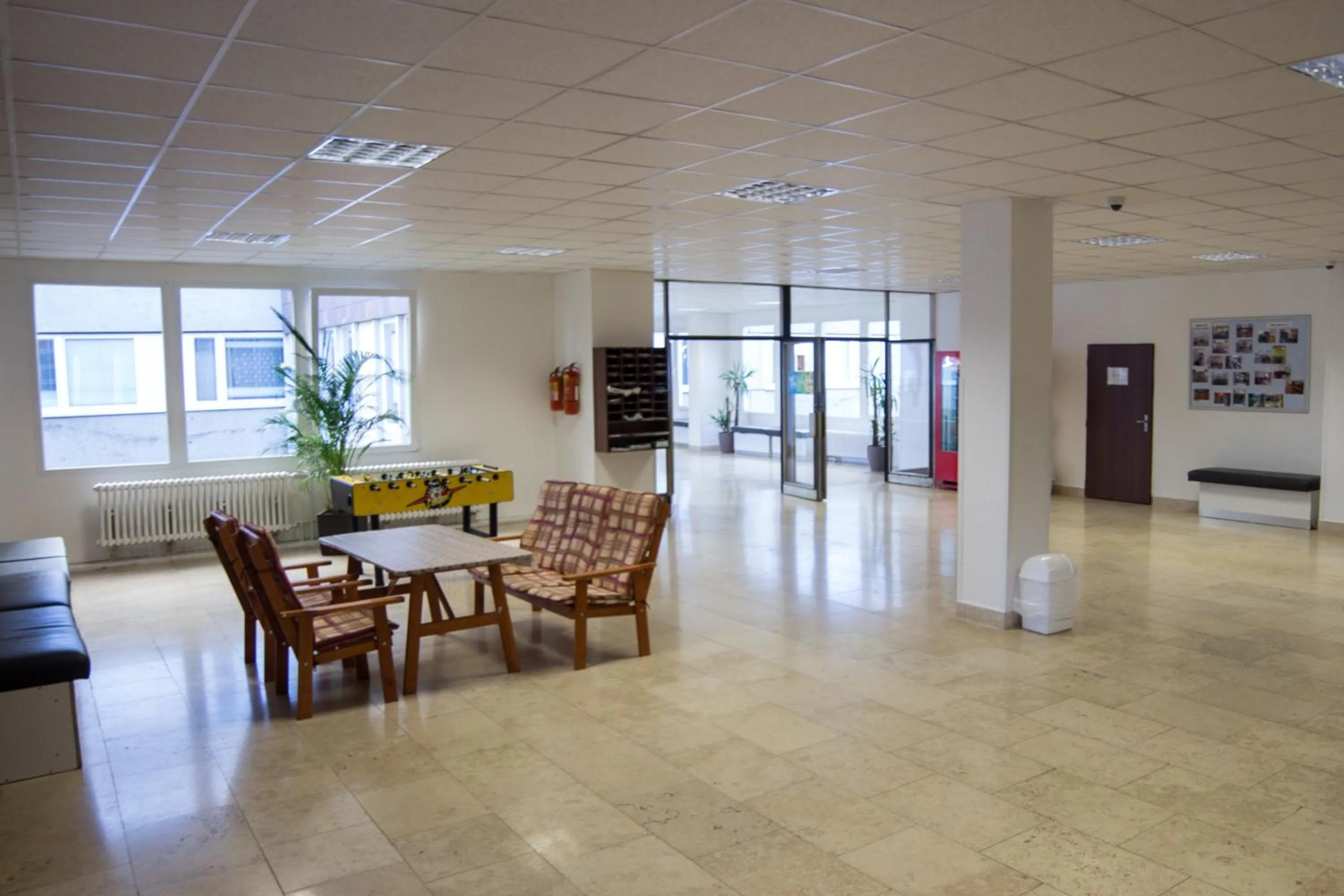 Lobby or reception in Hostel Blanice