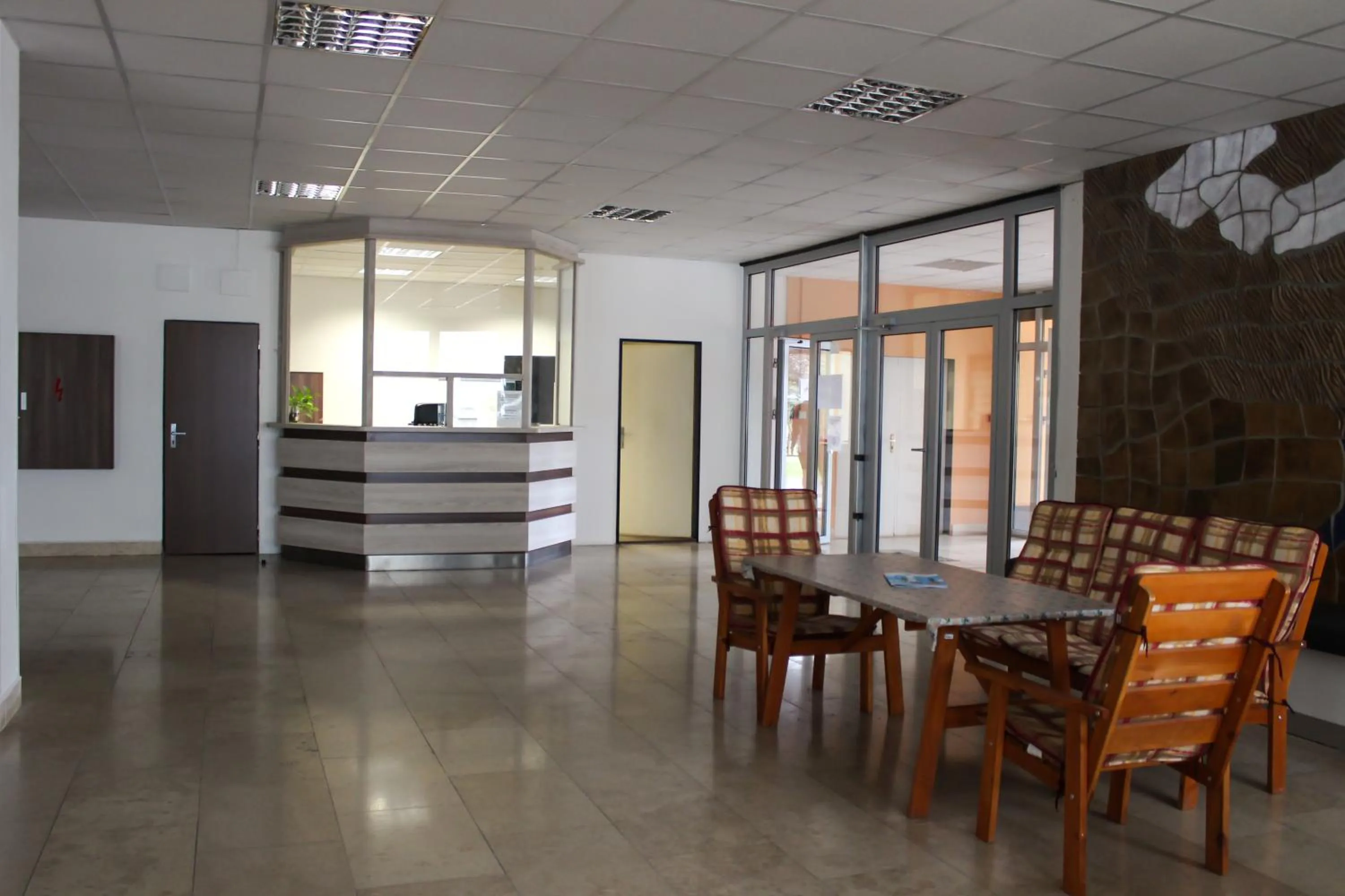Lobby or reception in Hostel Blanice