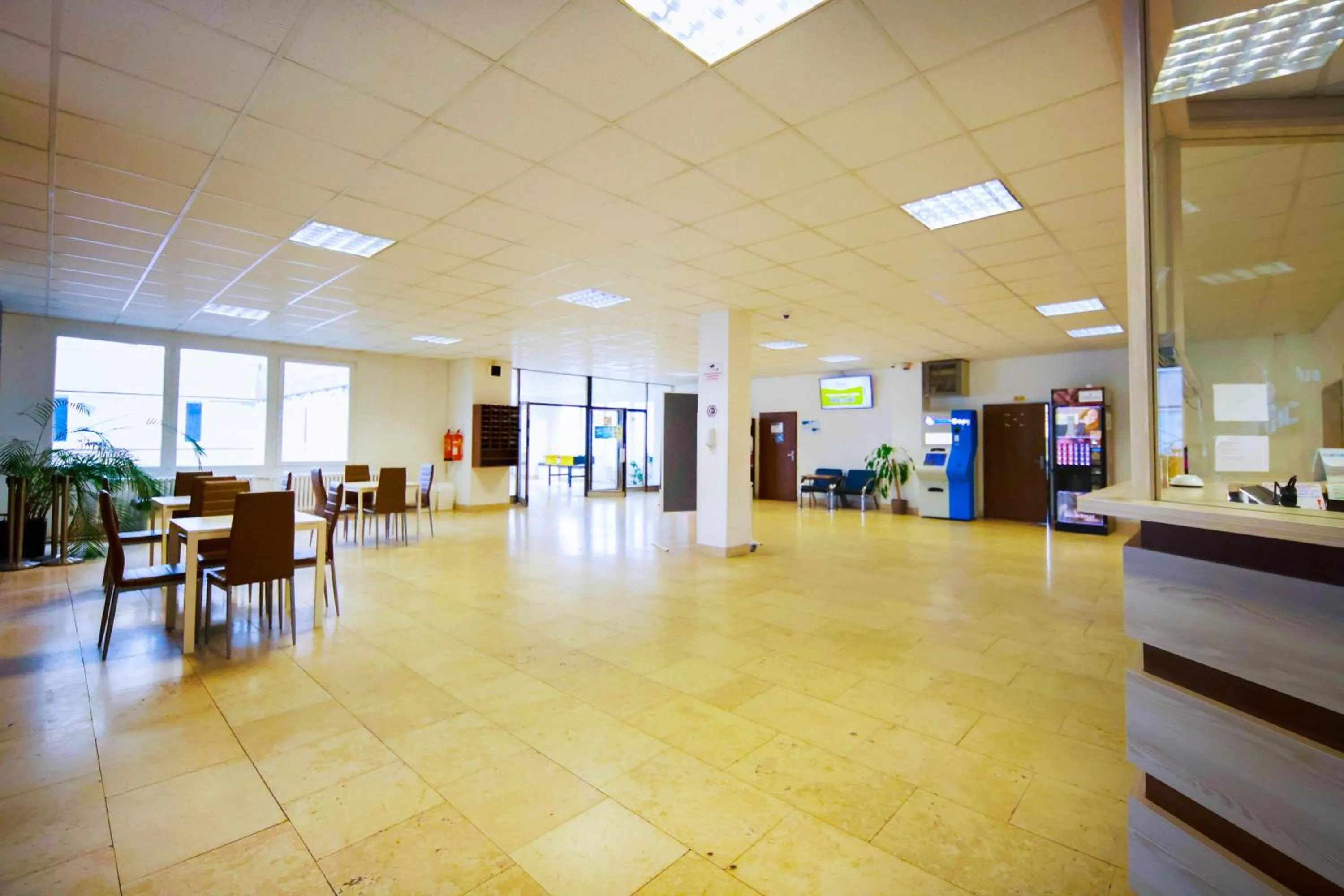 Lobby or reception in Hostel Blanice