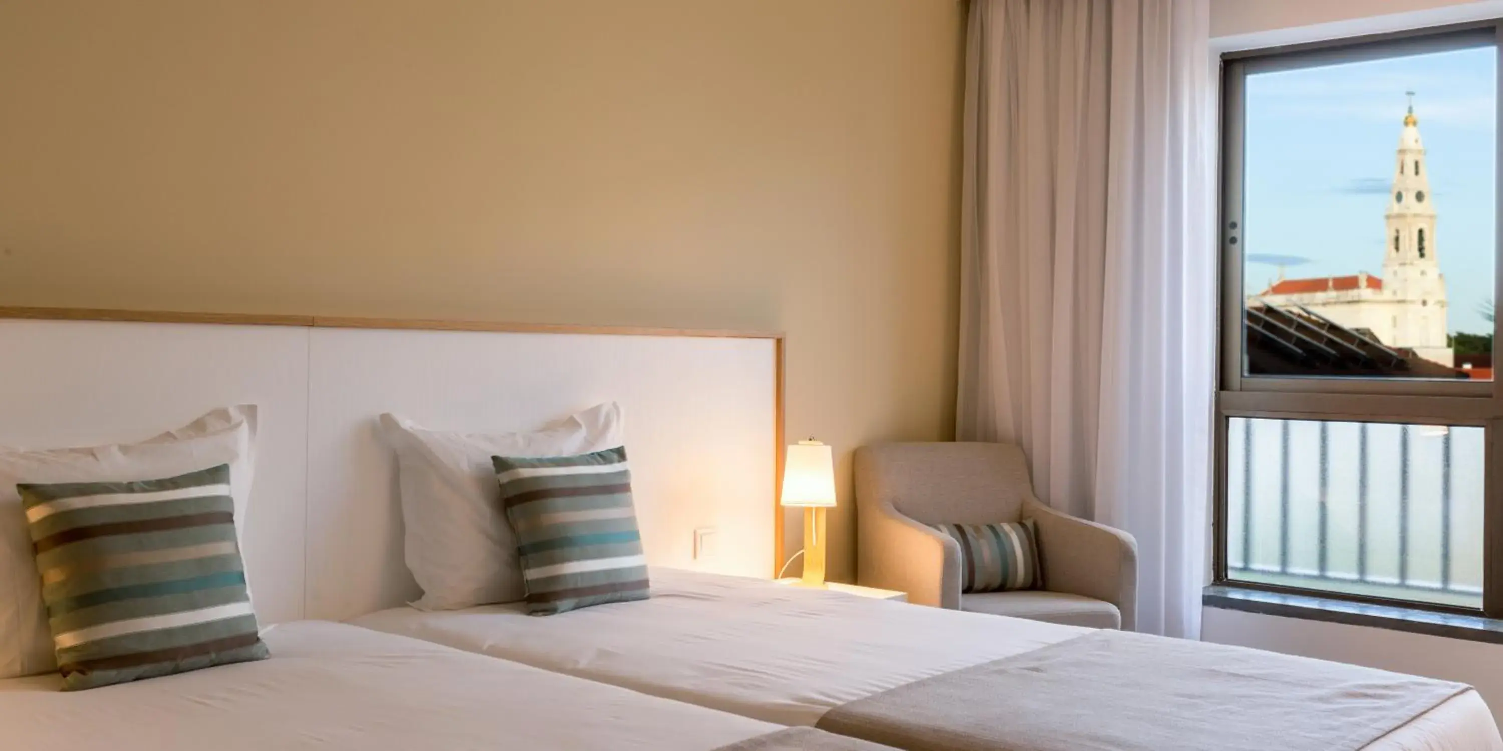 Landmark view, Bed in Steyler Fatima Hotel & Congress Landmark view, Bed in Steyler Fatima Hotel & Congress