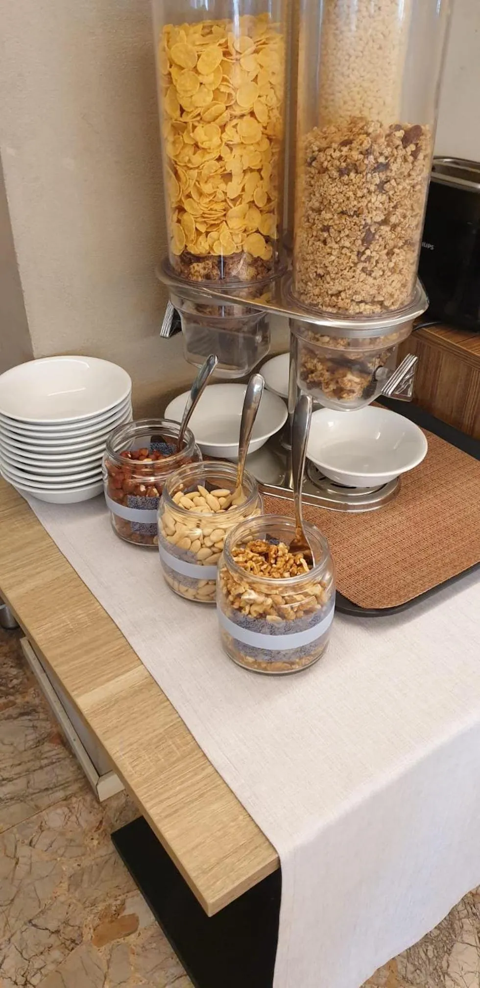 Buffet breakfast in Hotel Conca D'Oro ***S