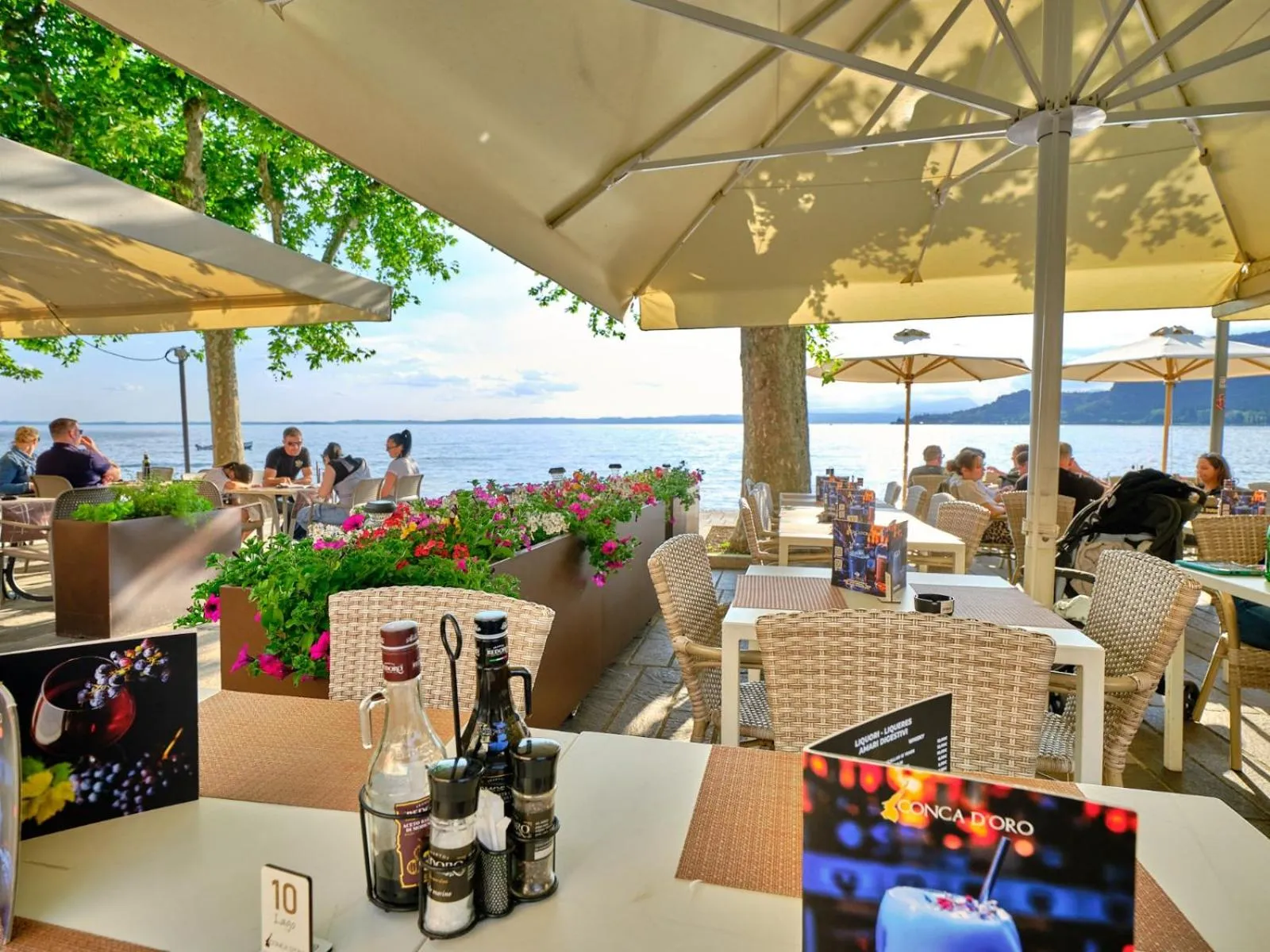 Restaurant/places to eat in Hotel Conca D'Oro ***S