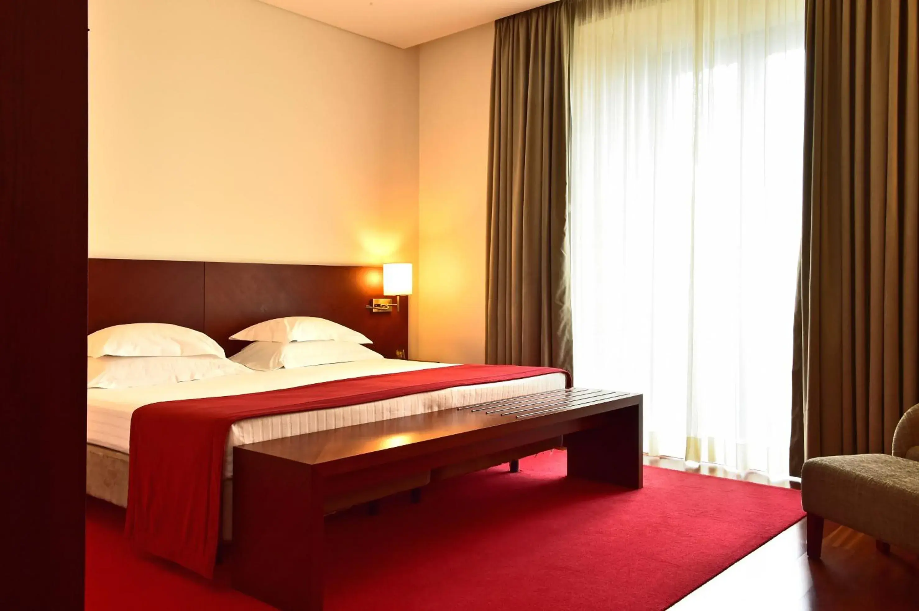 Bed in Pousada De Viseu Bed in Pousada De Viseu