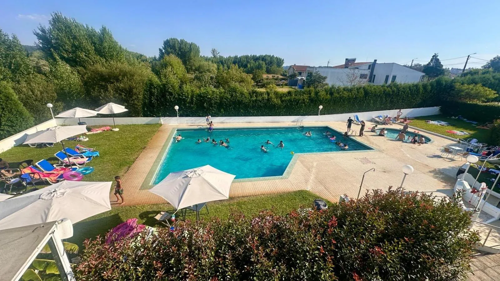 Swimming pool in Up Pateira Hotel