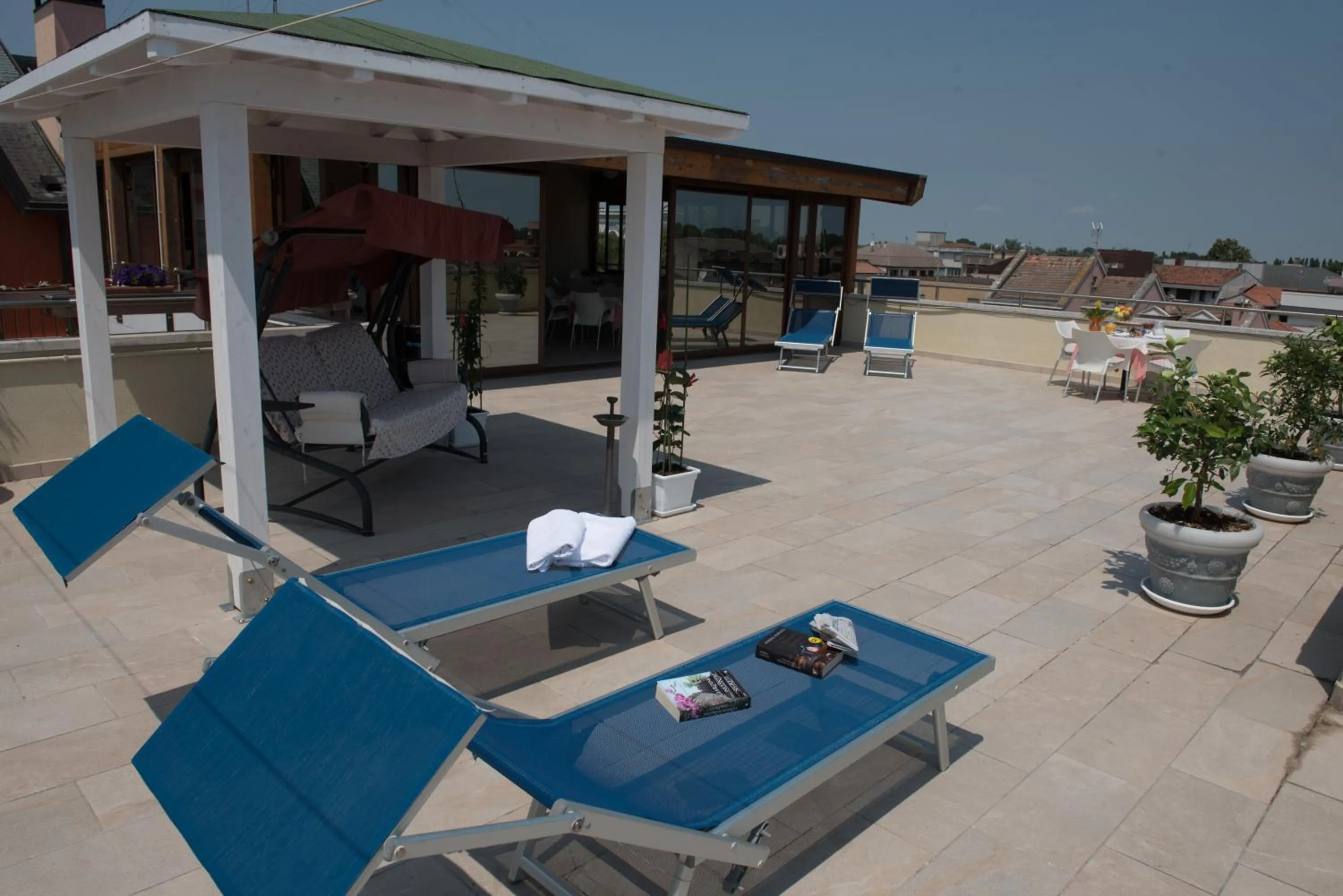 Balcony/Terrace in Hotel Tessarin