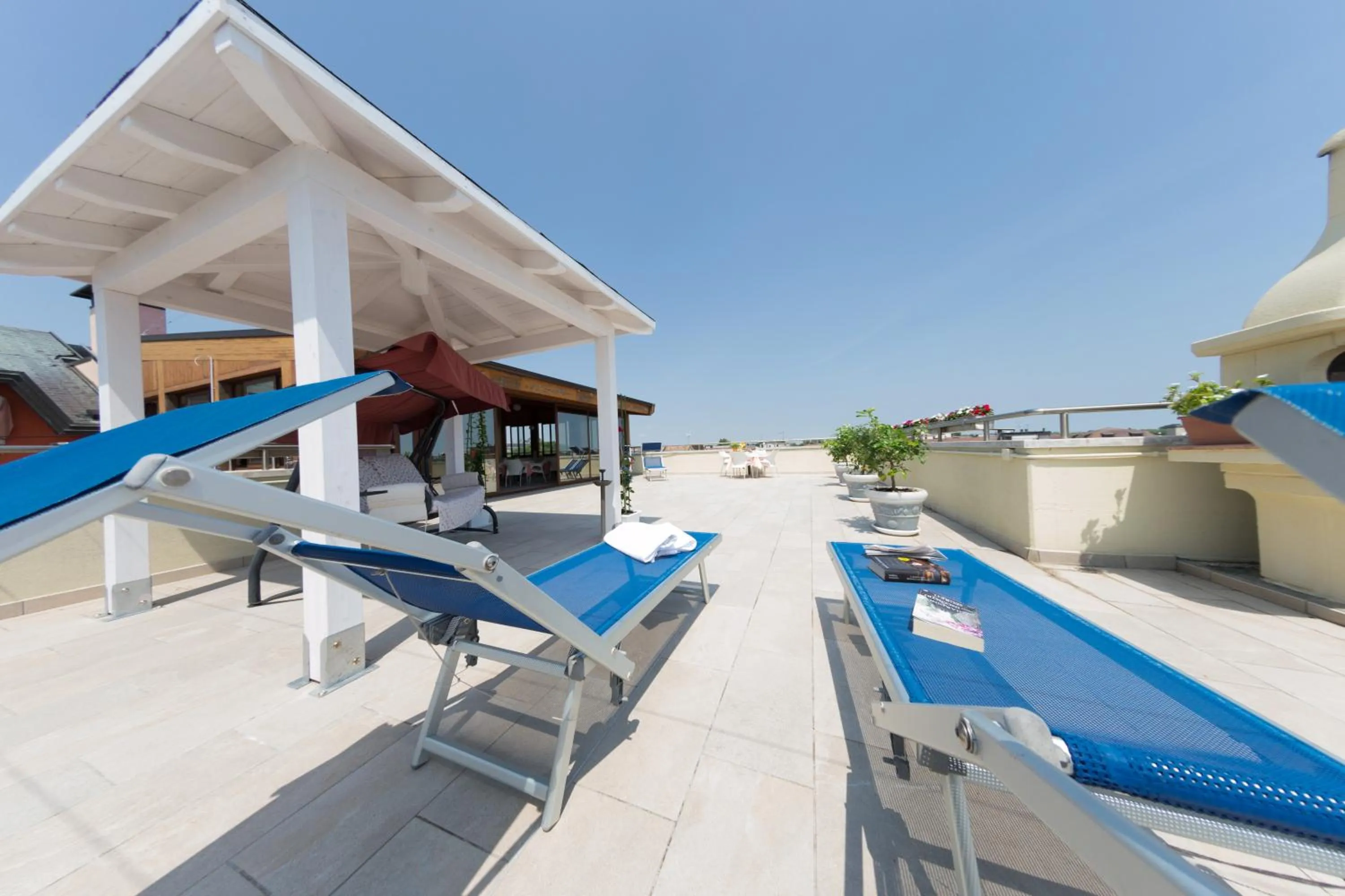 Balcony/Terrace in Hotel Tessarin