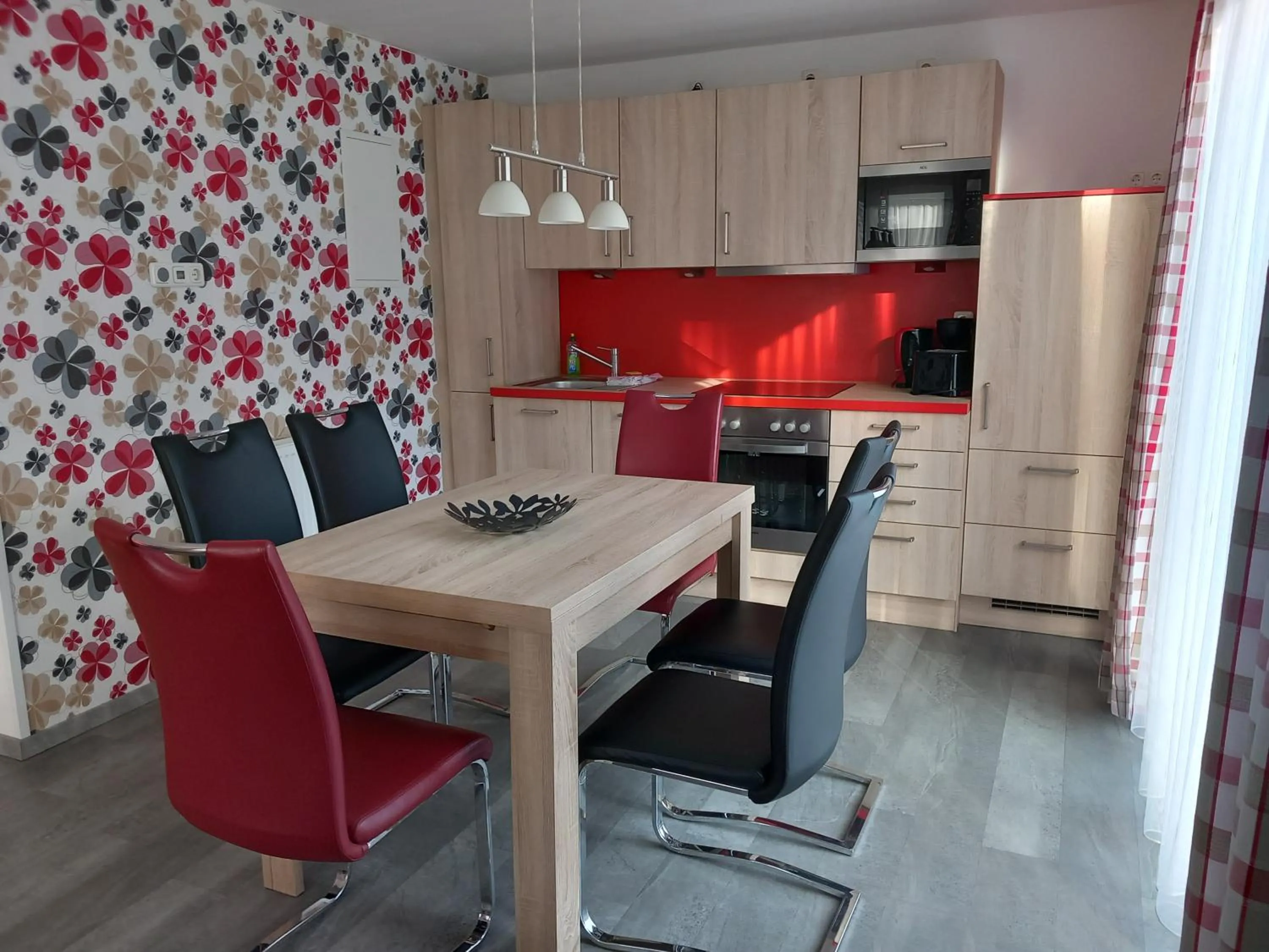 Kitchen or kitchenette in Feriencamp Trassenheide