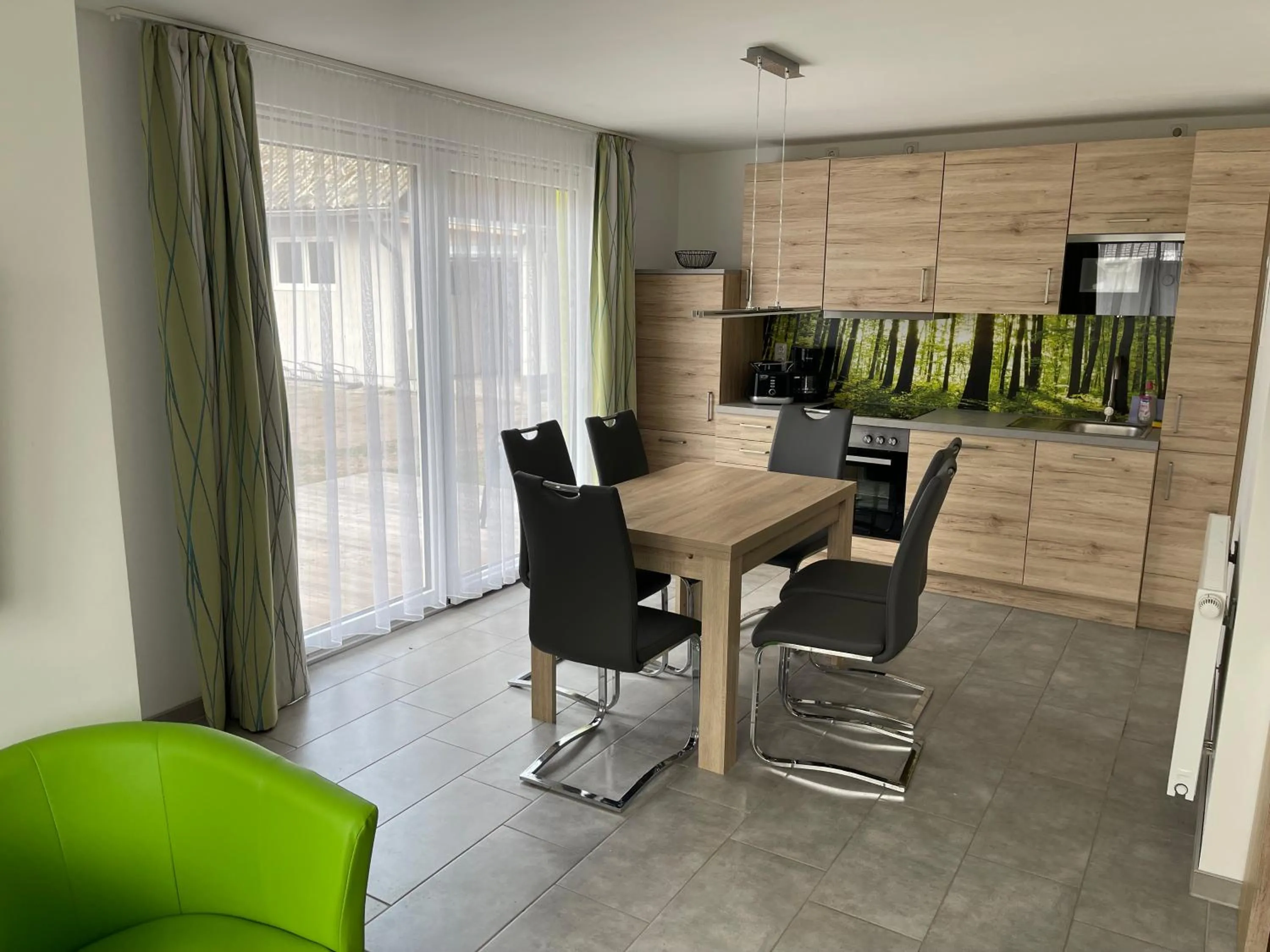 Kitchen or kitchenette in Feriencamp Trassenheide