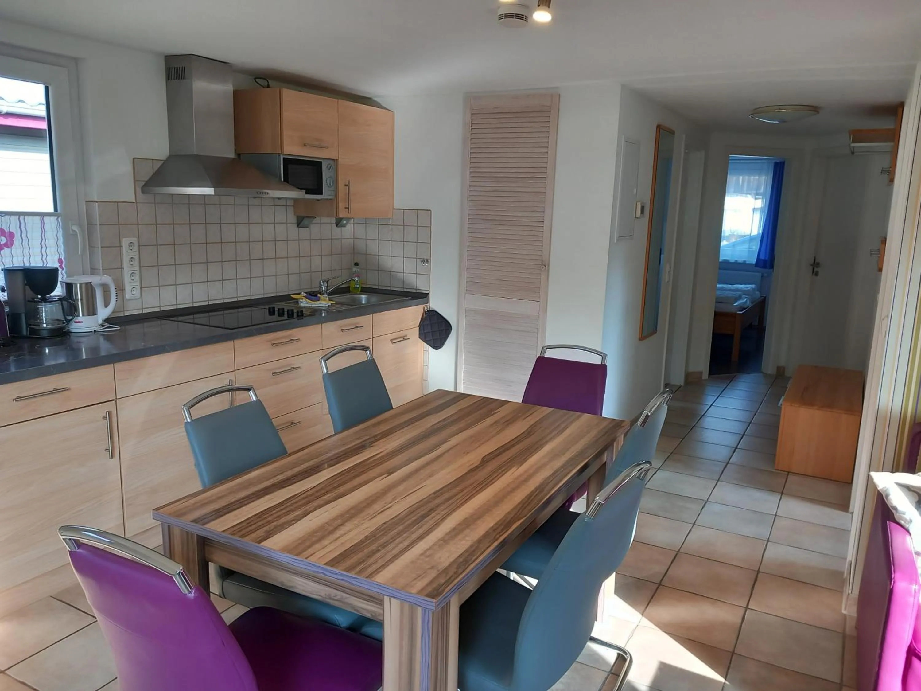 Dining area in Feriencamp Trassenheide