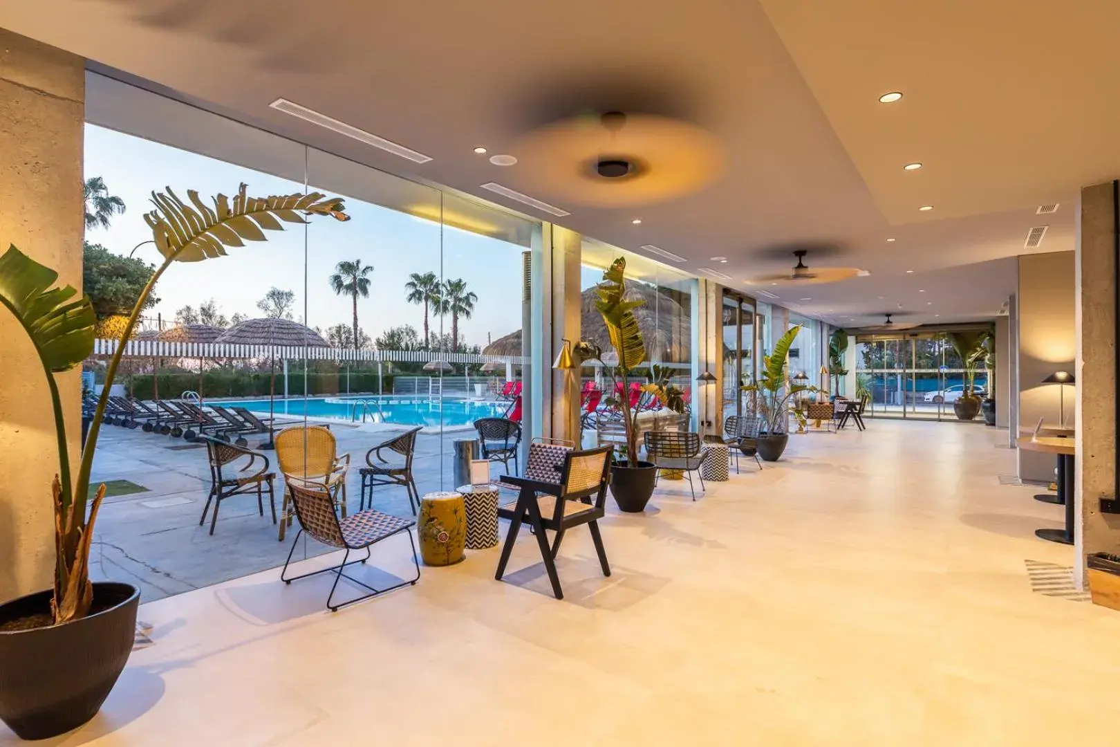 Lobby or reception in Hotel Barú Lobby or reception in Hotel Barú