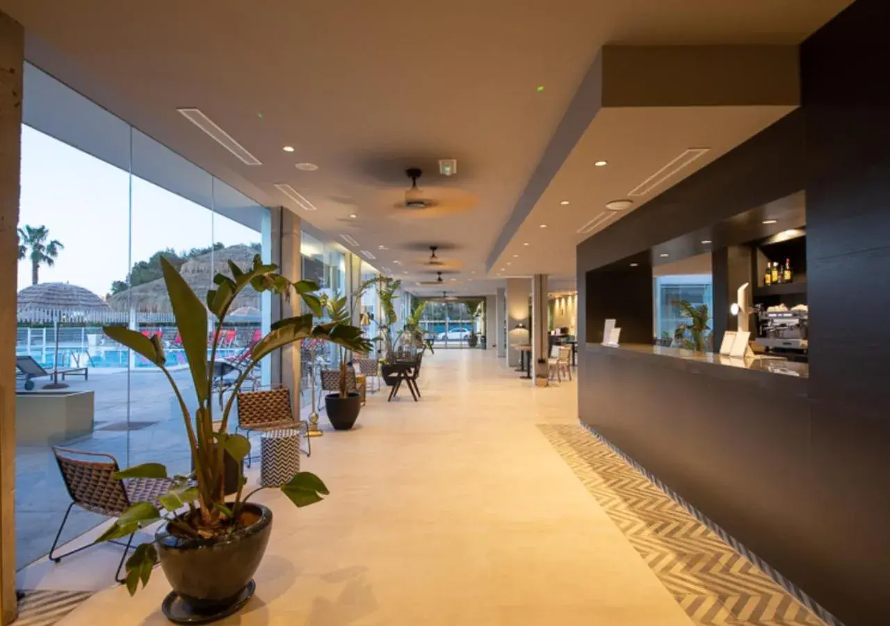 Lobby or reception in Hotel Barú Lobby or reception in Hotel Barú