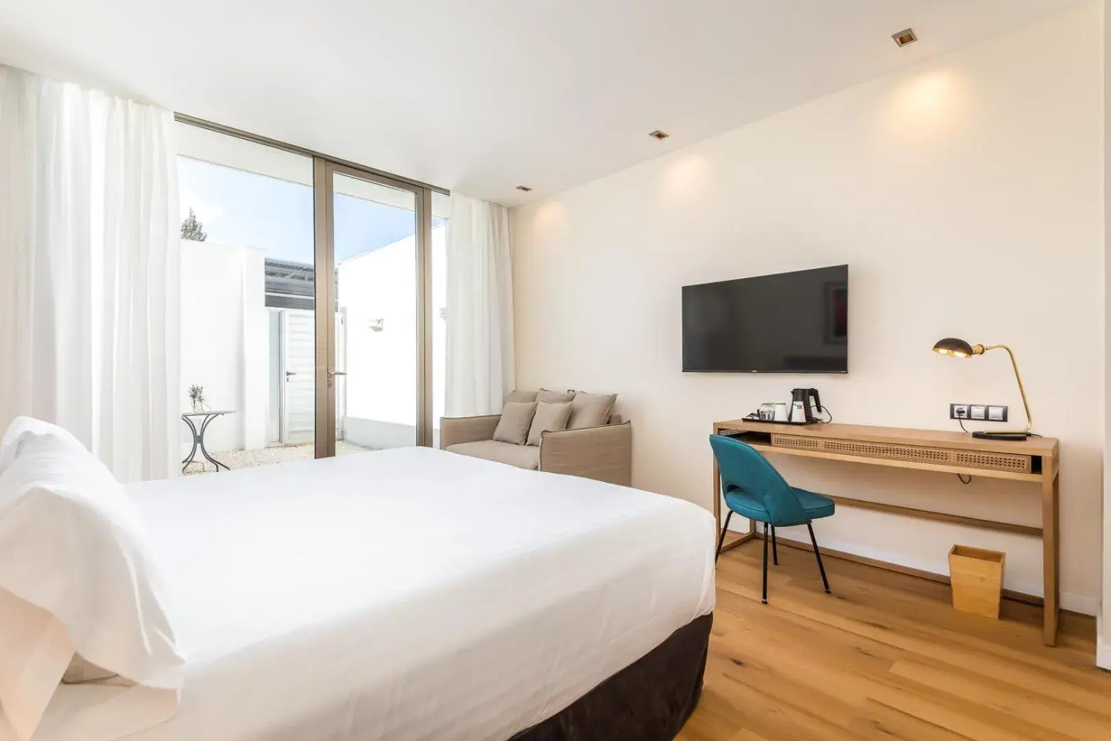 View (from property/room), Bed in Hotel Barú View (from property/room), Bed in Hotel Barú