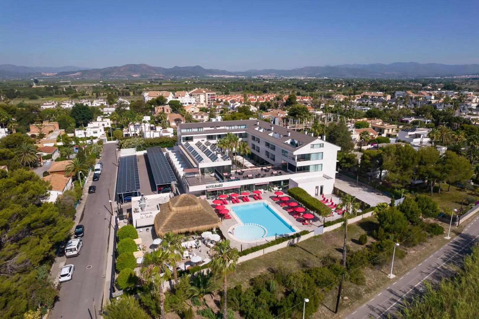 Property building, Bird's-eye View in Hotel Els Arenals