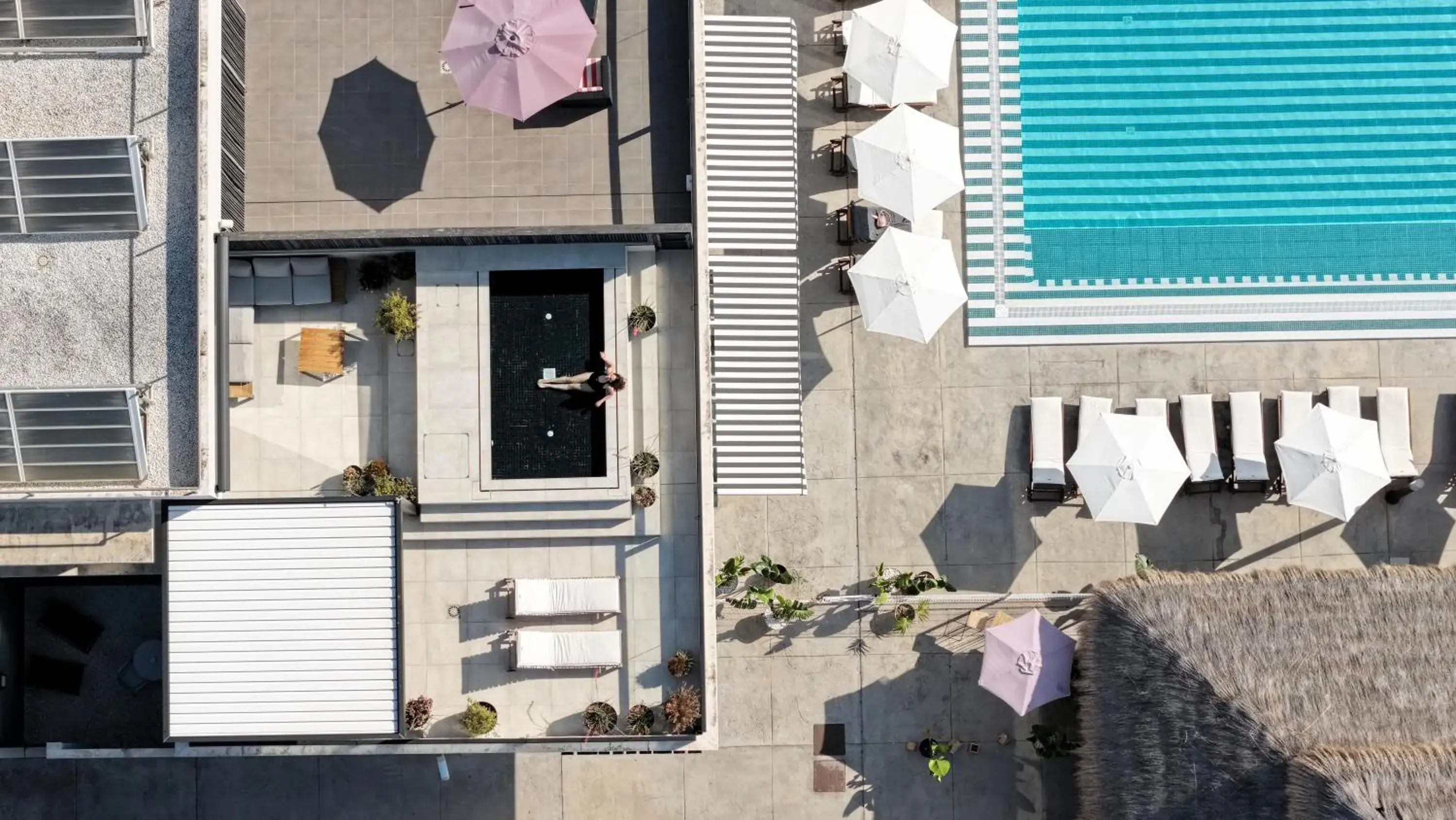 Bird's eye view in Hotel Barú Bird's eye view in Hotel Barú