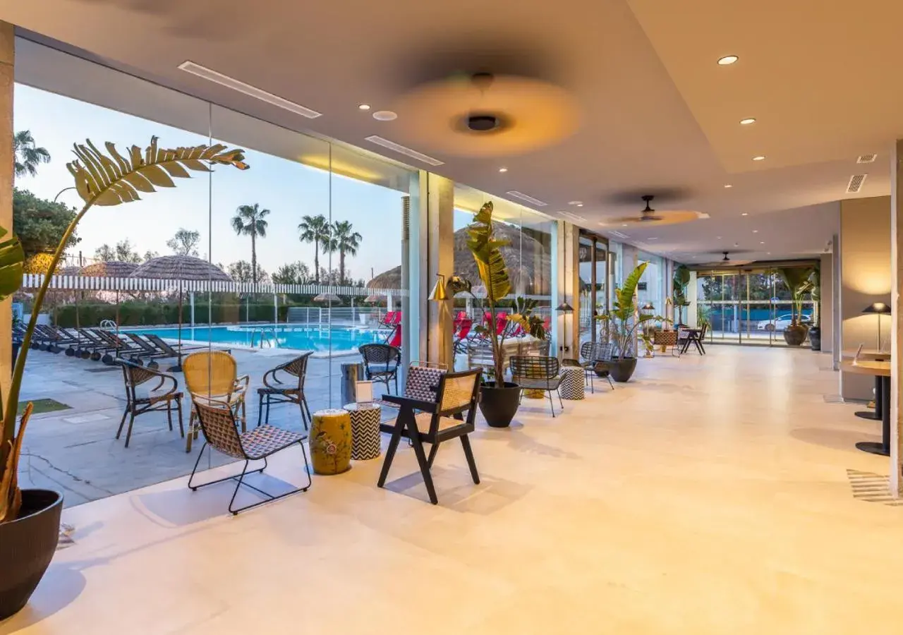 Lobby or reception in Hotel Barú Lobby or reception in Hotel Barú