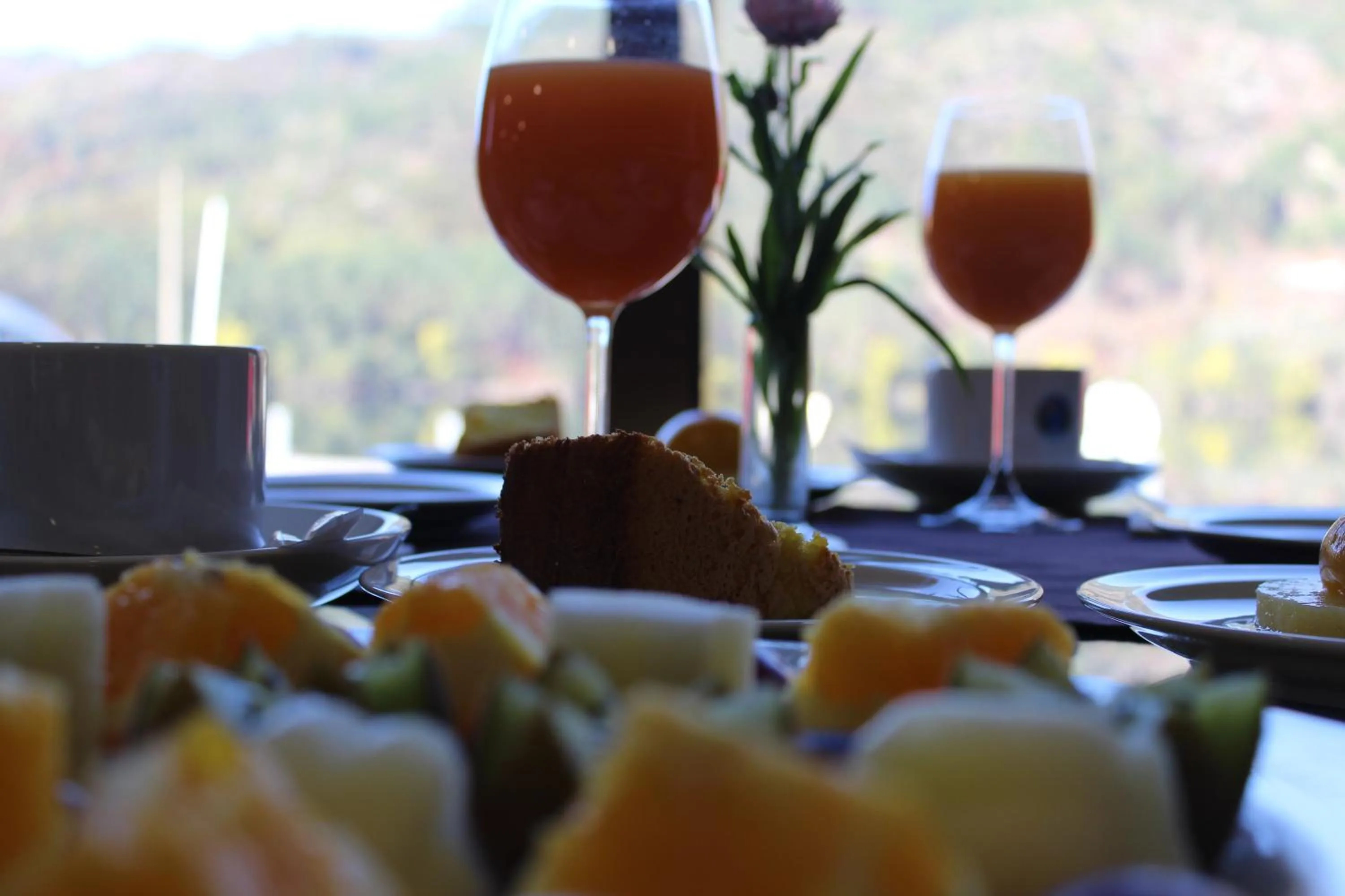 Continental breakfast in Beleza Serra Guide Hotel