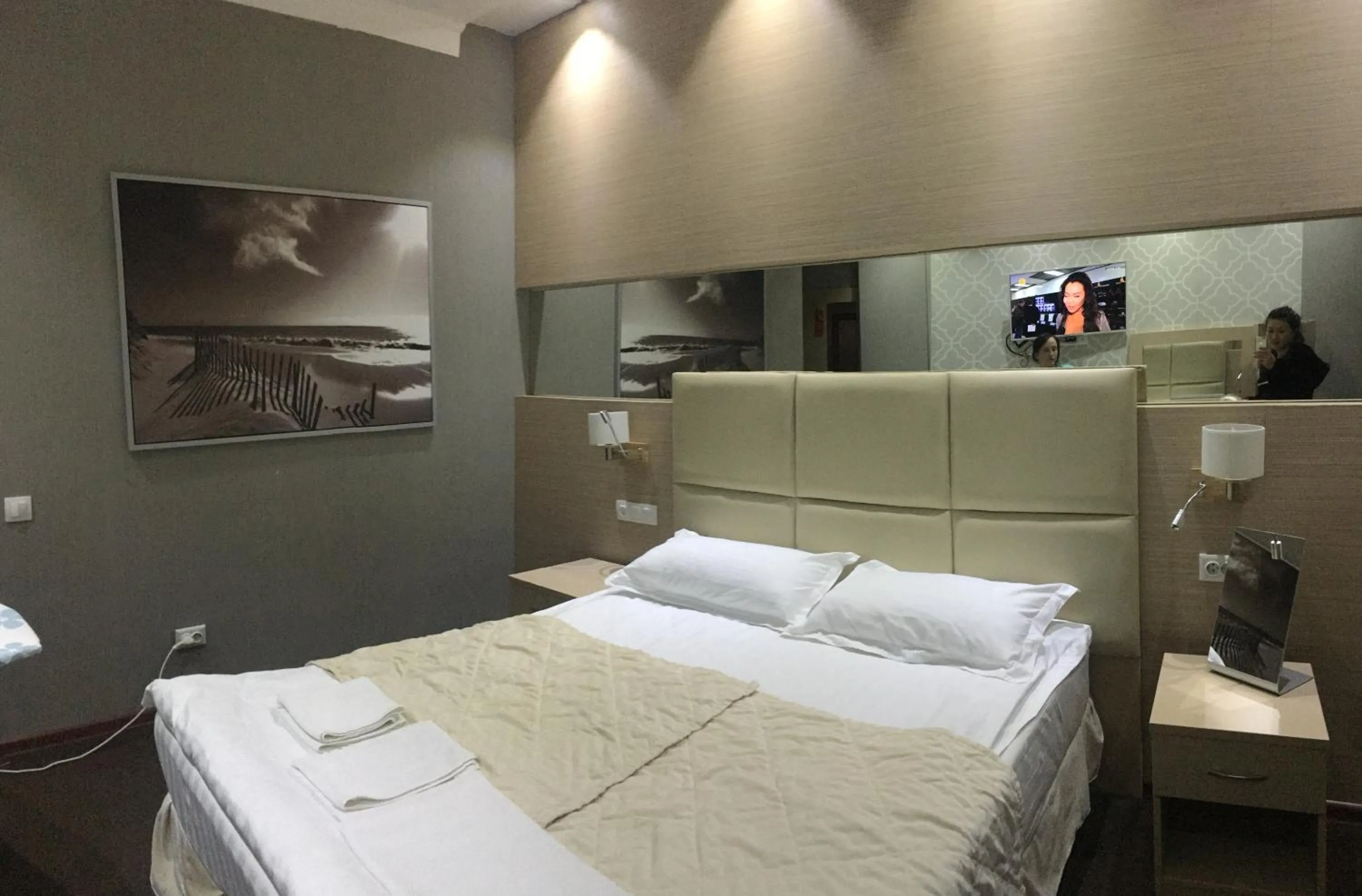 Bed in Orynbor Boutique Hotel