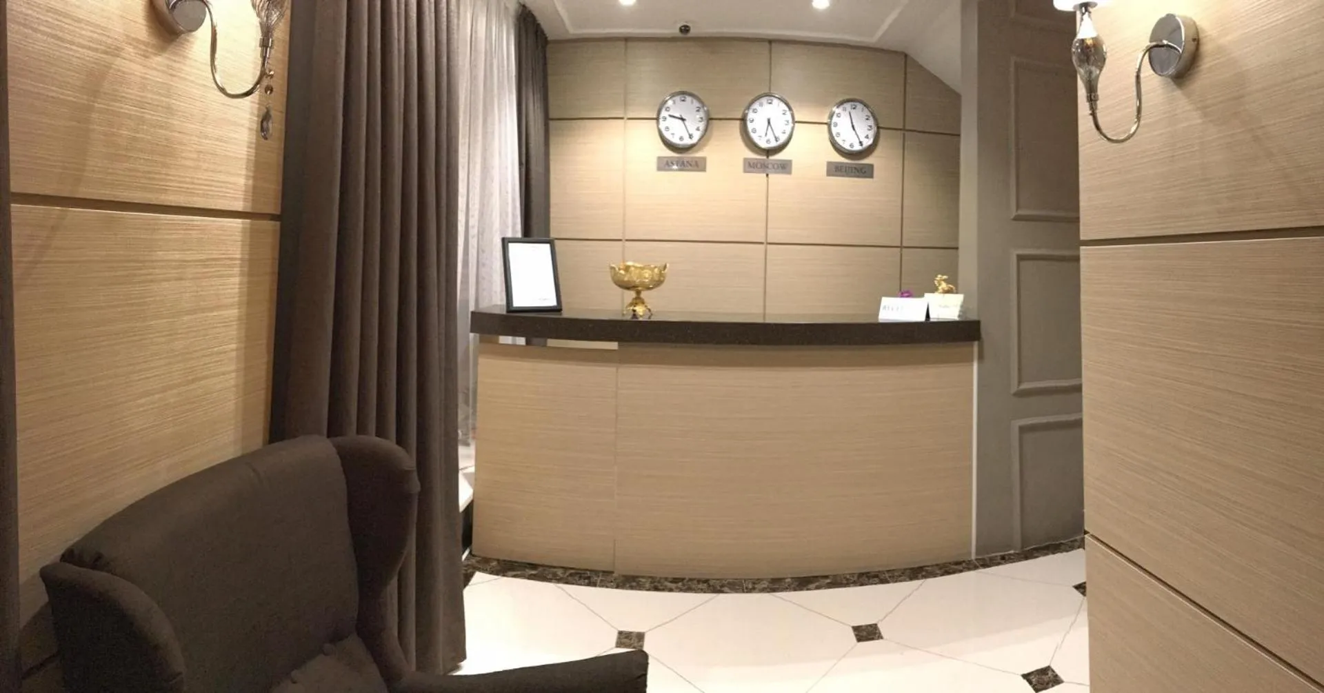 Lobby or reception in Orynbor Boutique Hotel