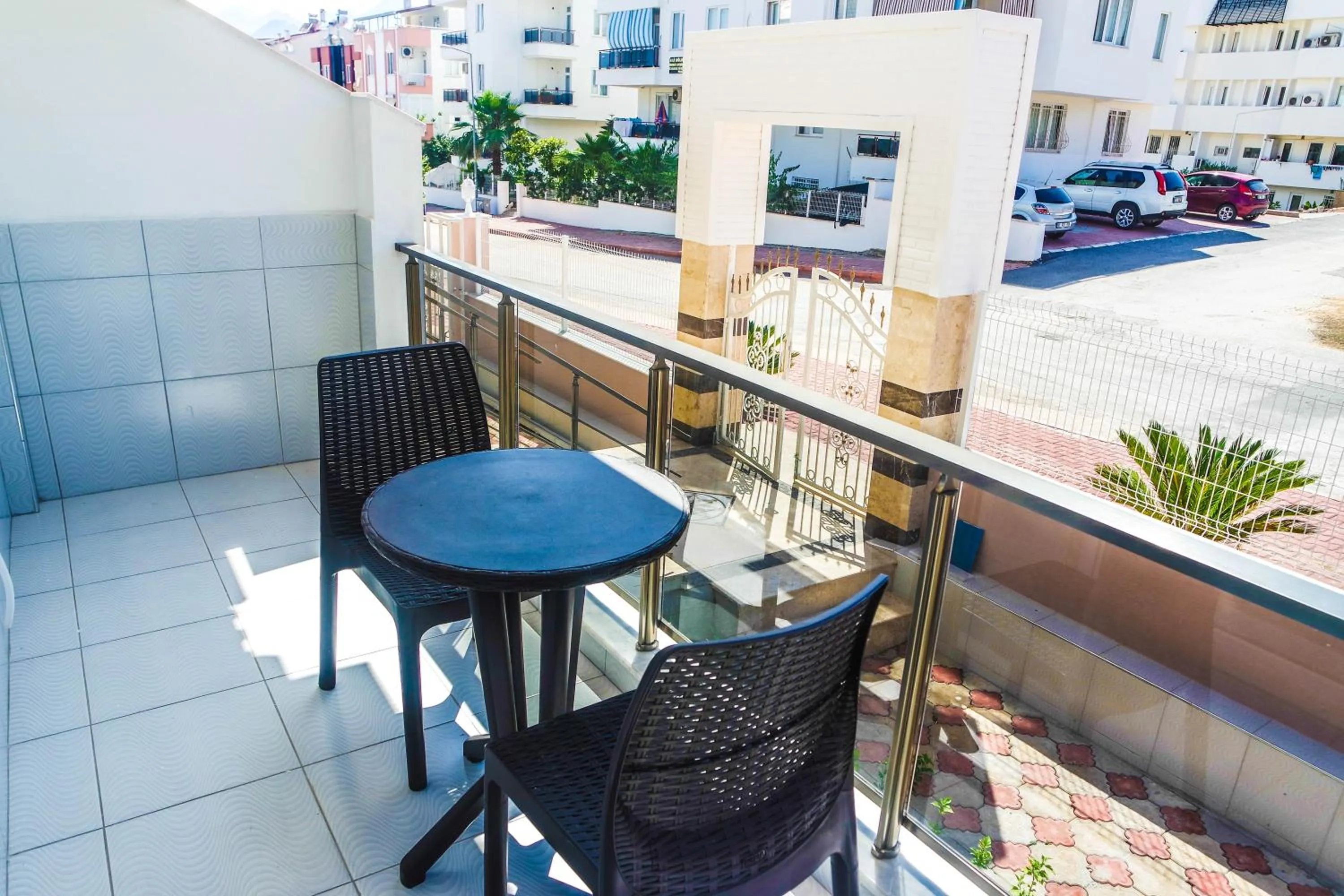 Balcony/Terrace in Ale Apartments Hotel