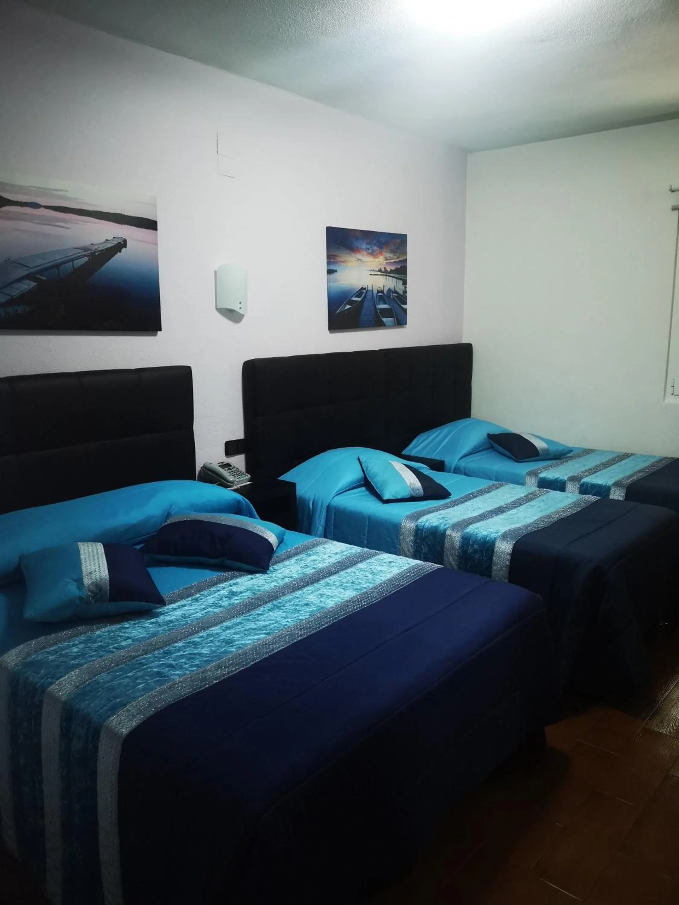 Bed in Hotel 4 Estacoes