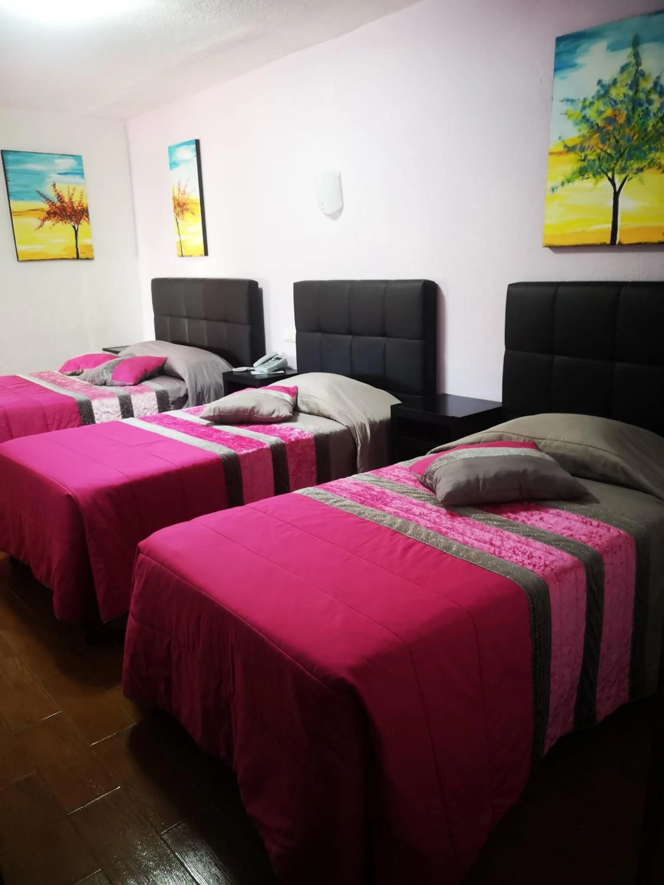 Bed in Hotel 4 Estacoes