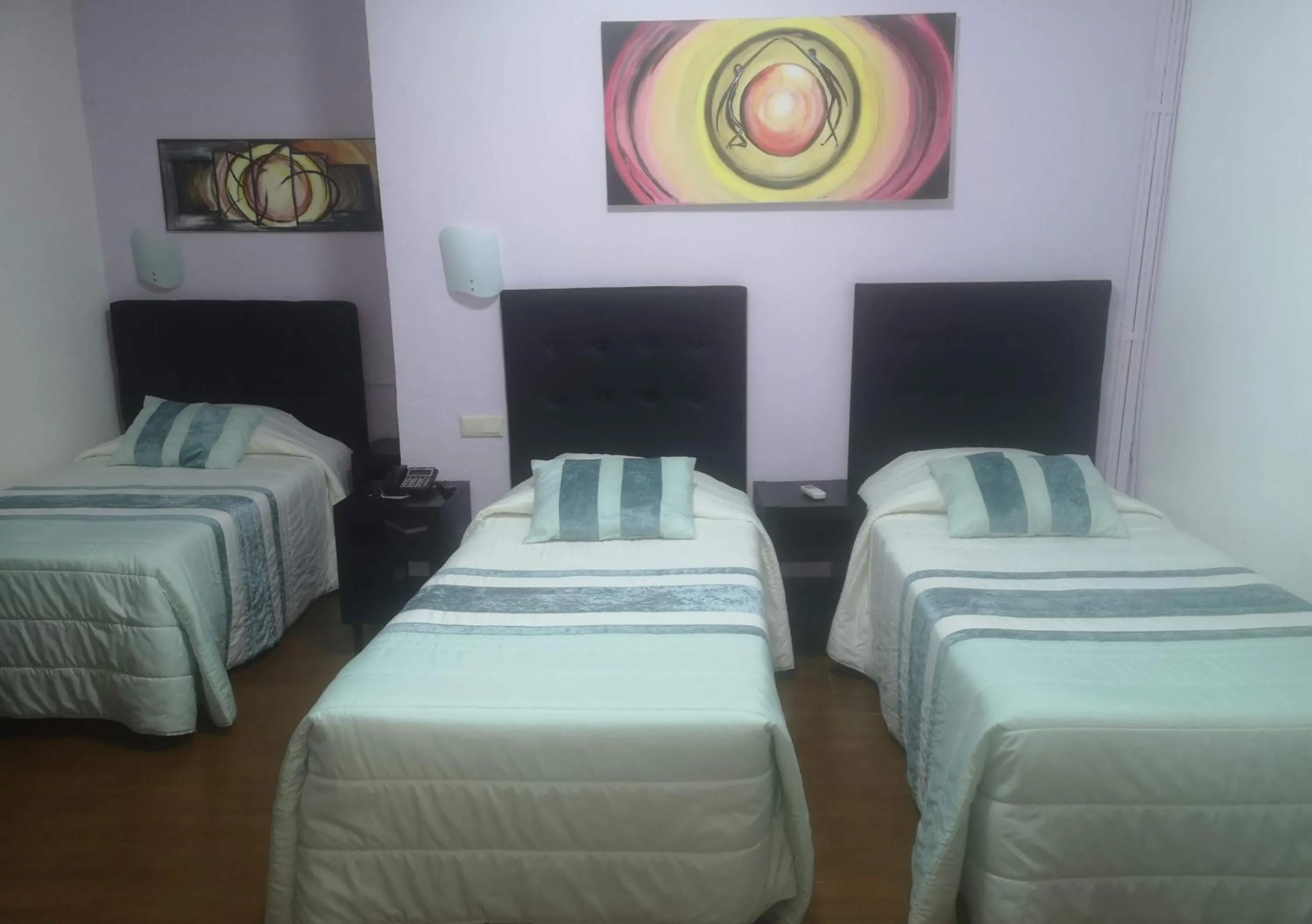 Bed in Hotel 4 Estacoes