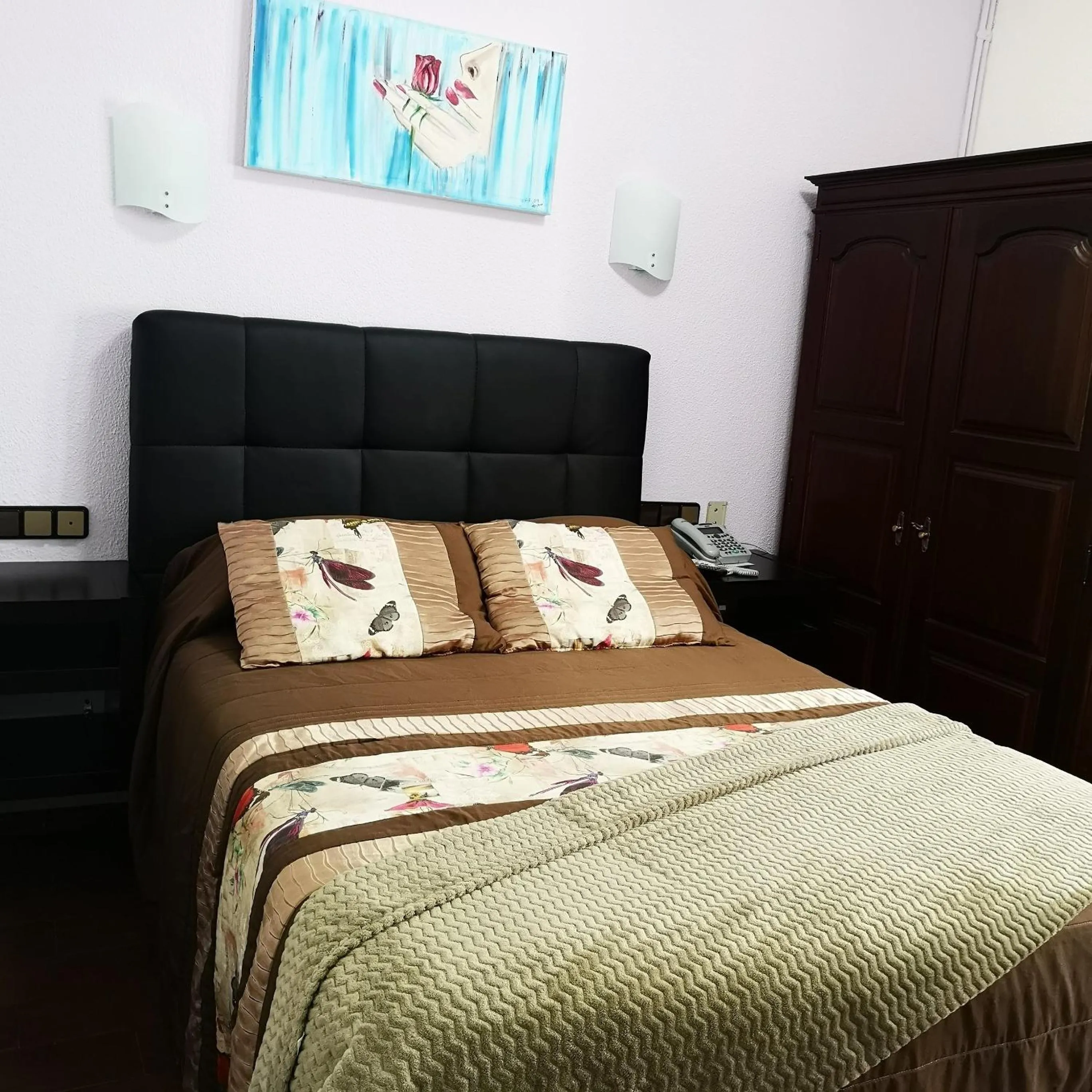 Bed in Hotel 4 Estacoes