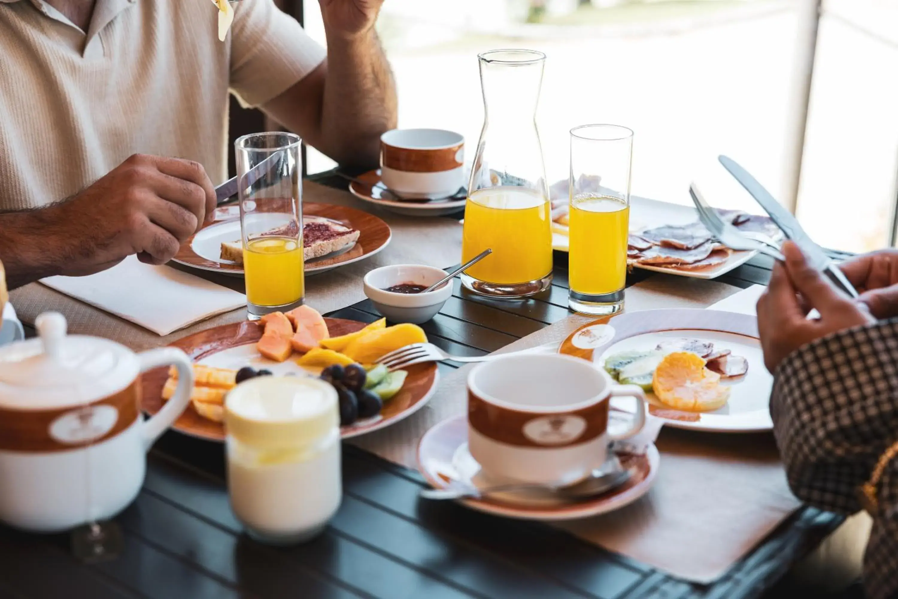 Breakfast in Hotel Rural Sra De Pereiras Breakfast in Hotel Rural Sra De Pereiras