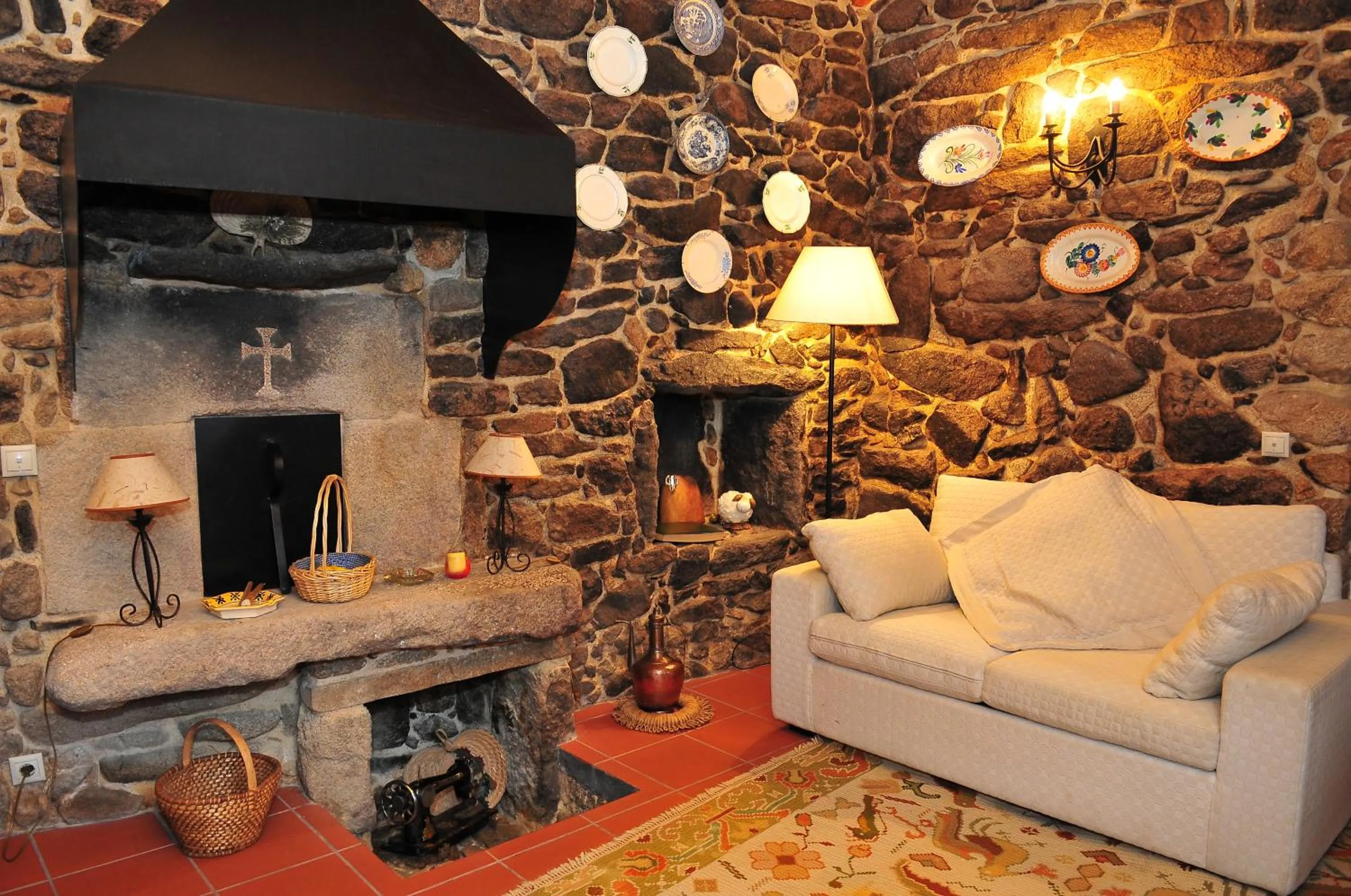 Living room in Outros tempos Turismo de Aldeia