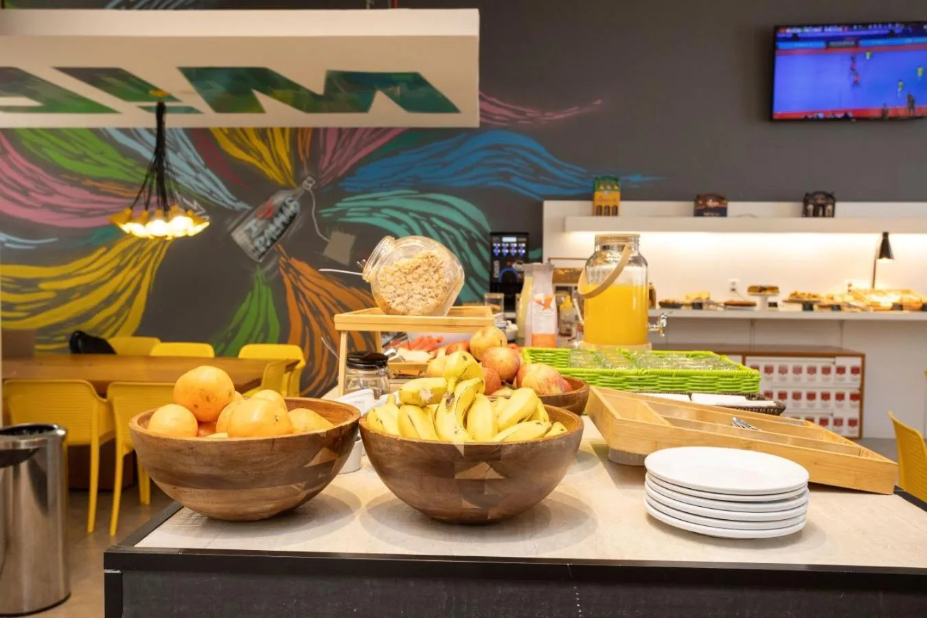 Breakfast in Nacional Inn Palmas