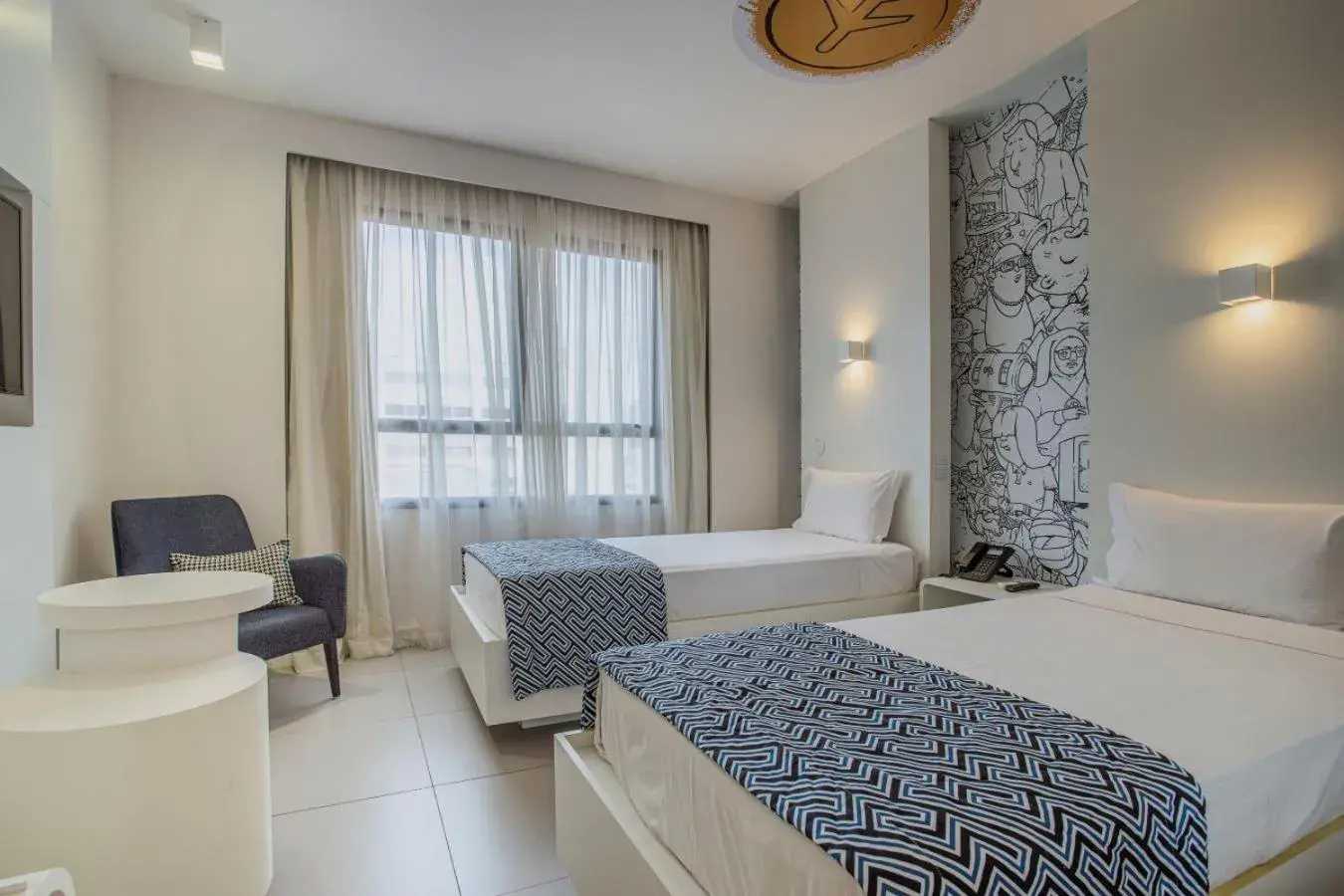 Bedroom, Bed in Nacional Inn Palmas Bedroom, Bed in Nacional Inn Palmas