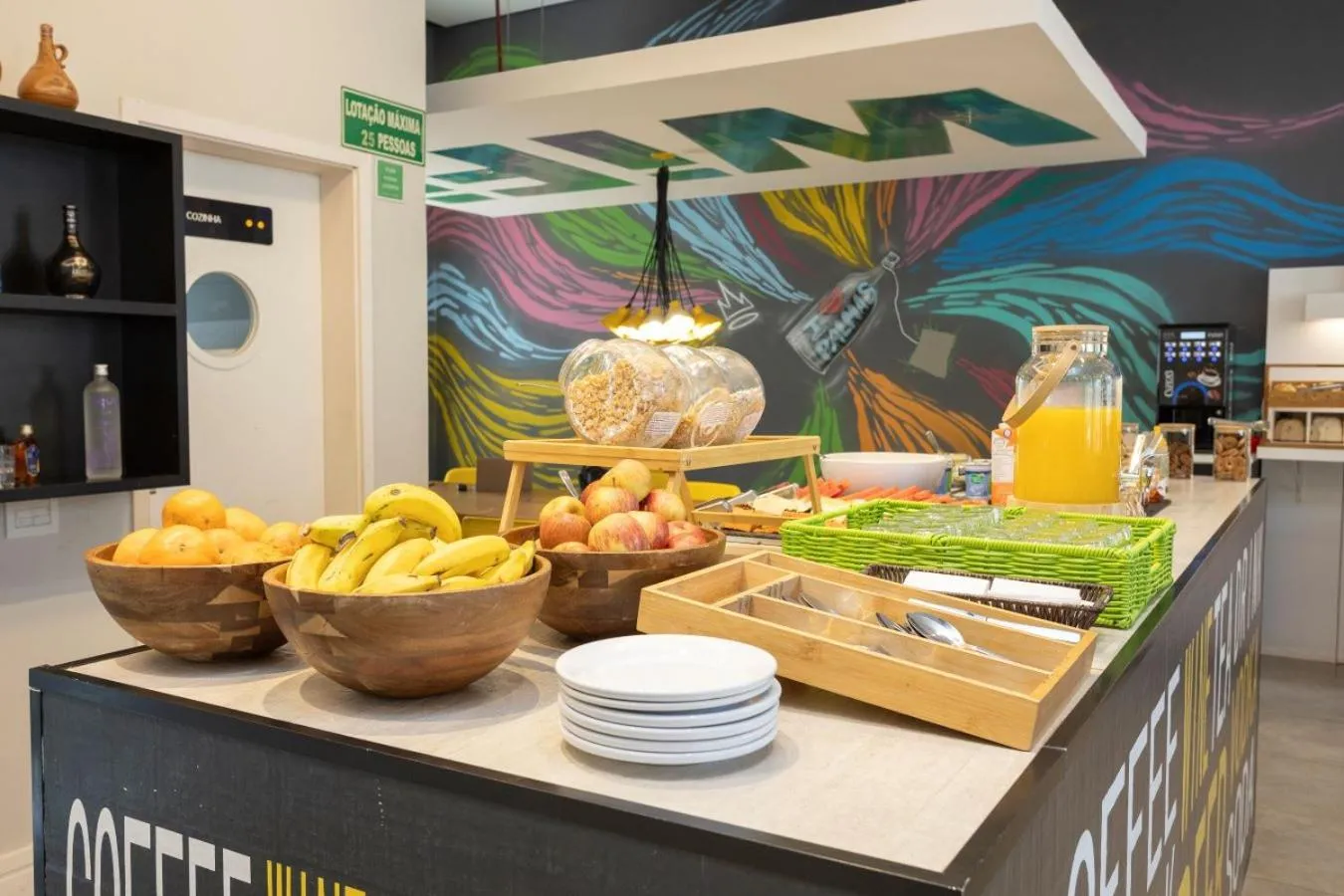 Breakfast in Nacional Inn Palmas