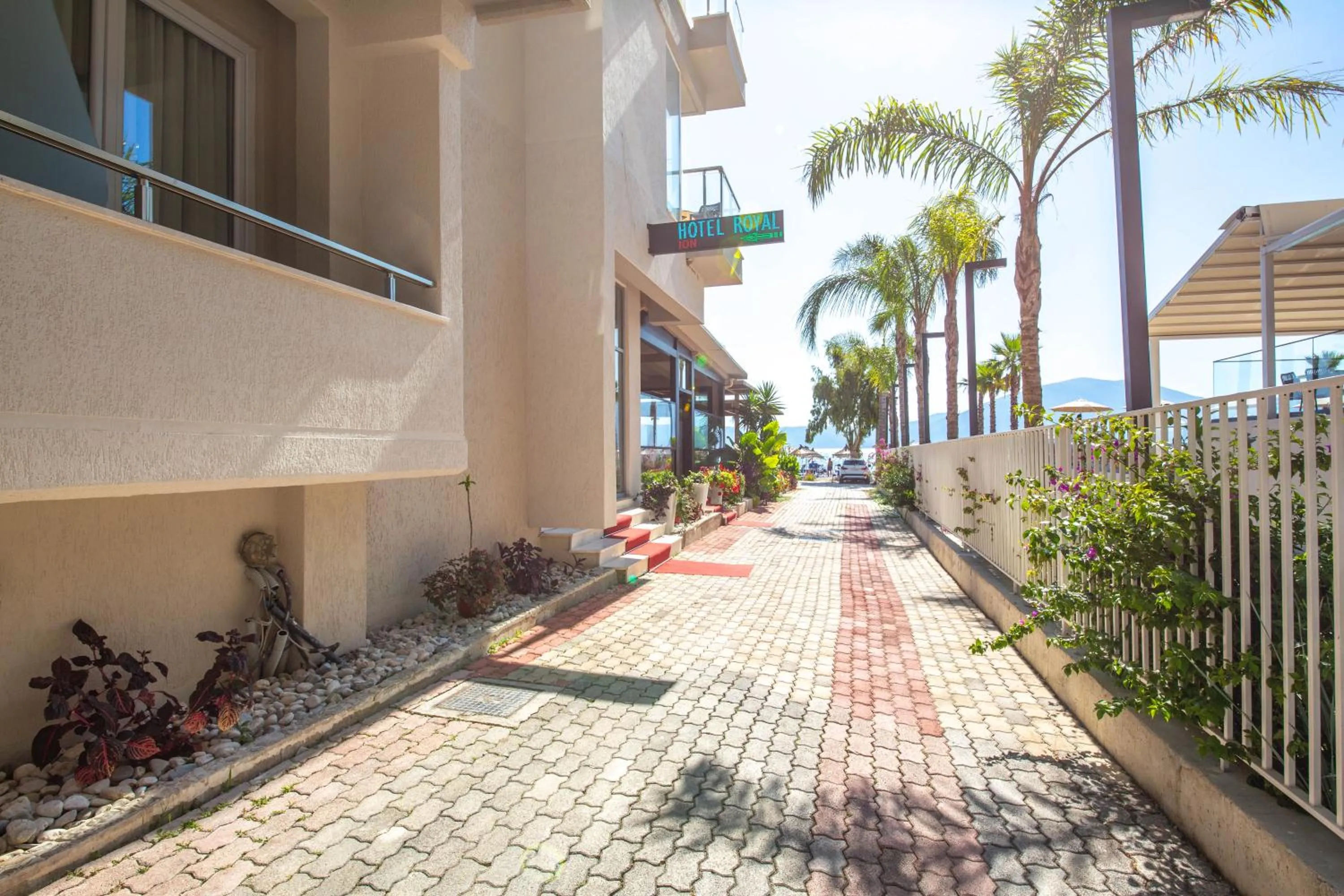 Street view in Hotel Royal