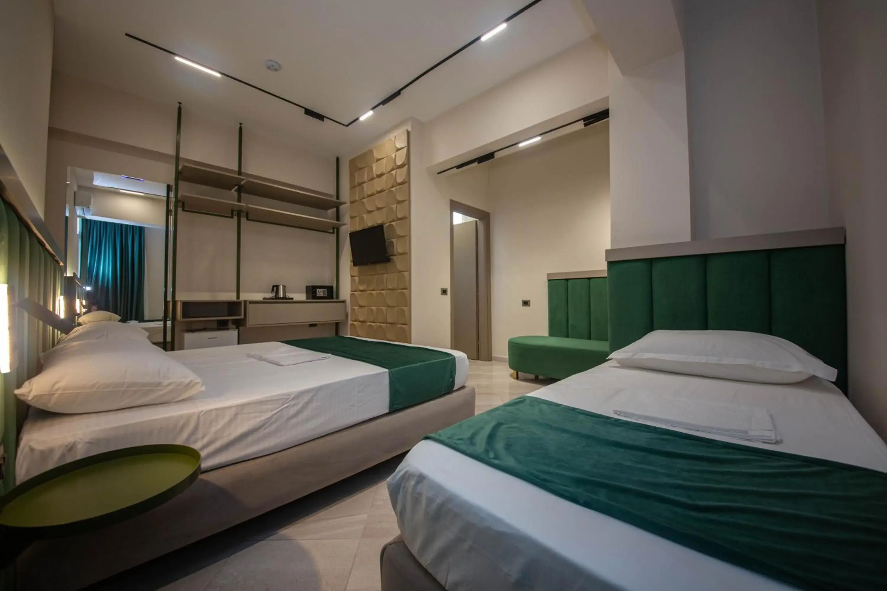 Superior Triple Room with Balcony and Side Sea View in Hotel Royal Superior Triple Room with Balcony and Side Sea View in Hotel Royal