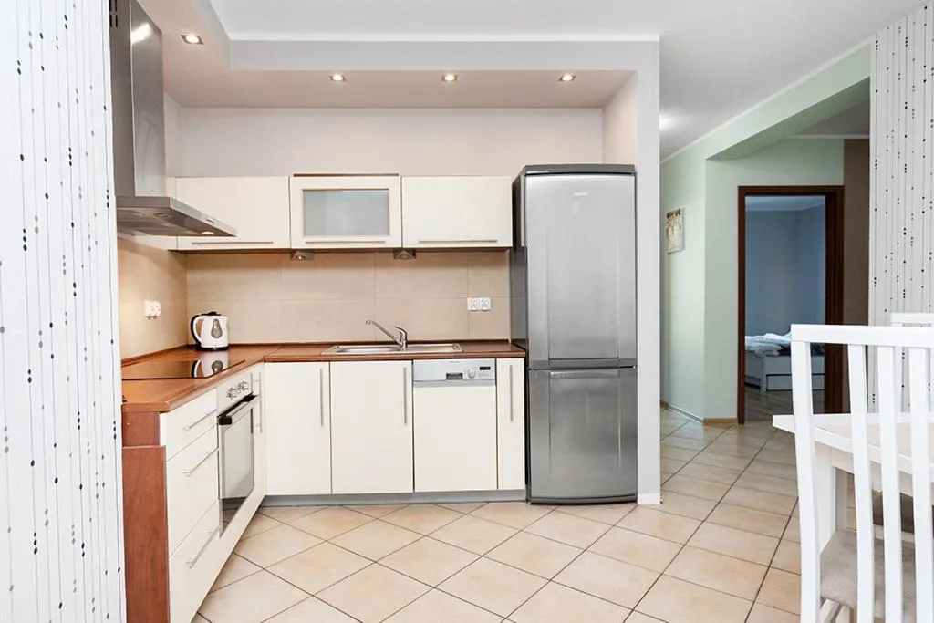 Kitchen or kitchenette in SAS Apartamenty New Park