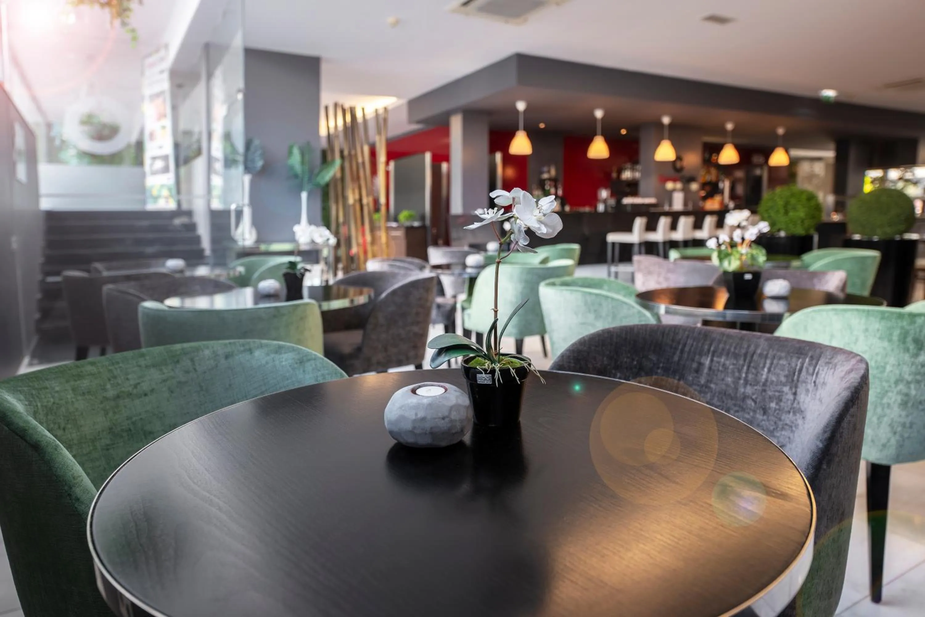 Lounge or bar in RR Hotel da Rocha