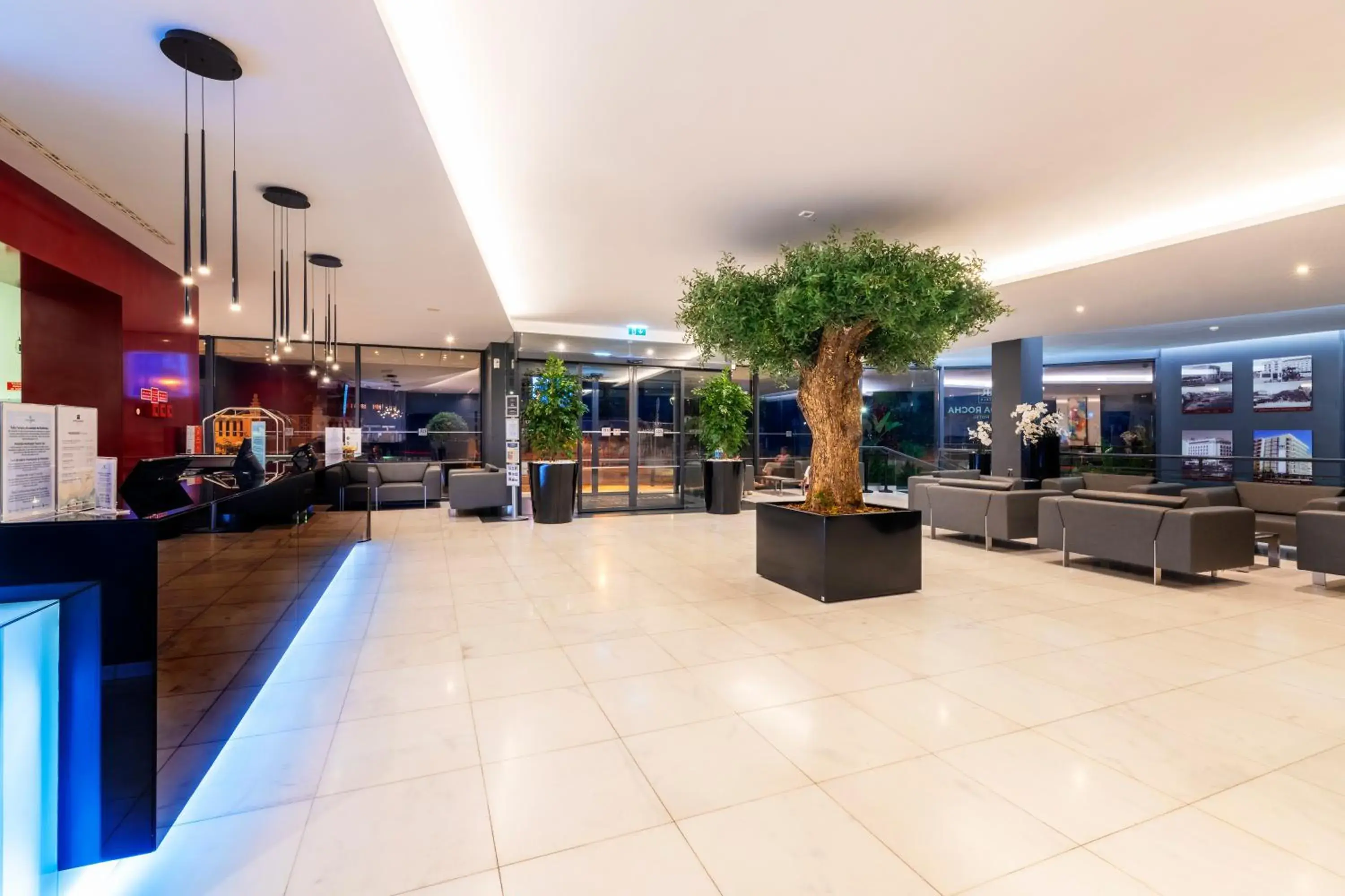 Lobby or reception in RR Hotel da Rocha Lobby or reception in RR Hotel da Rocha