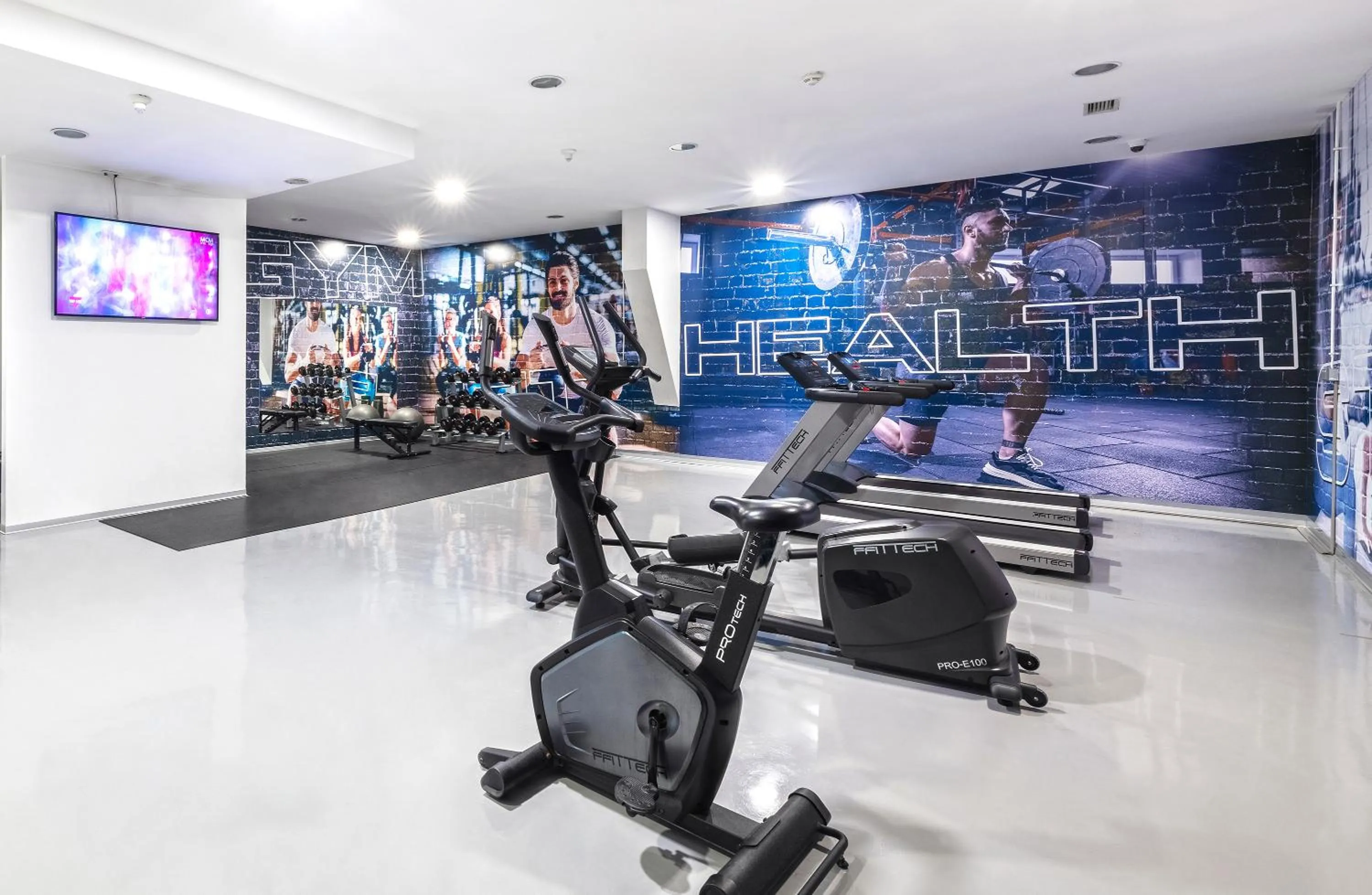 Fitness centre/facilities in RR Hotel da Rocha