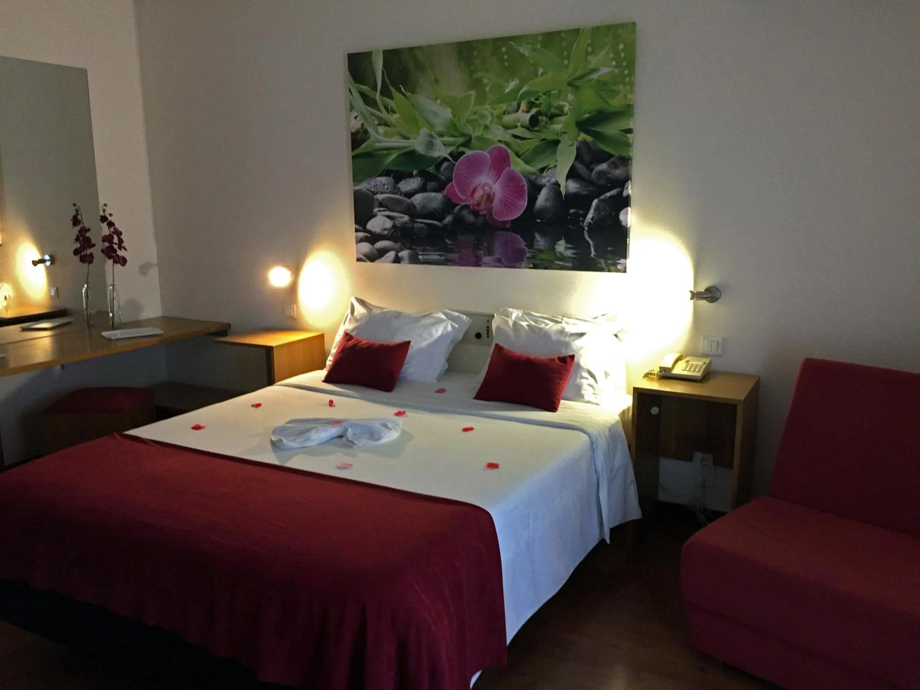 Bed in Hotel Eco Salvador