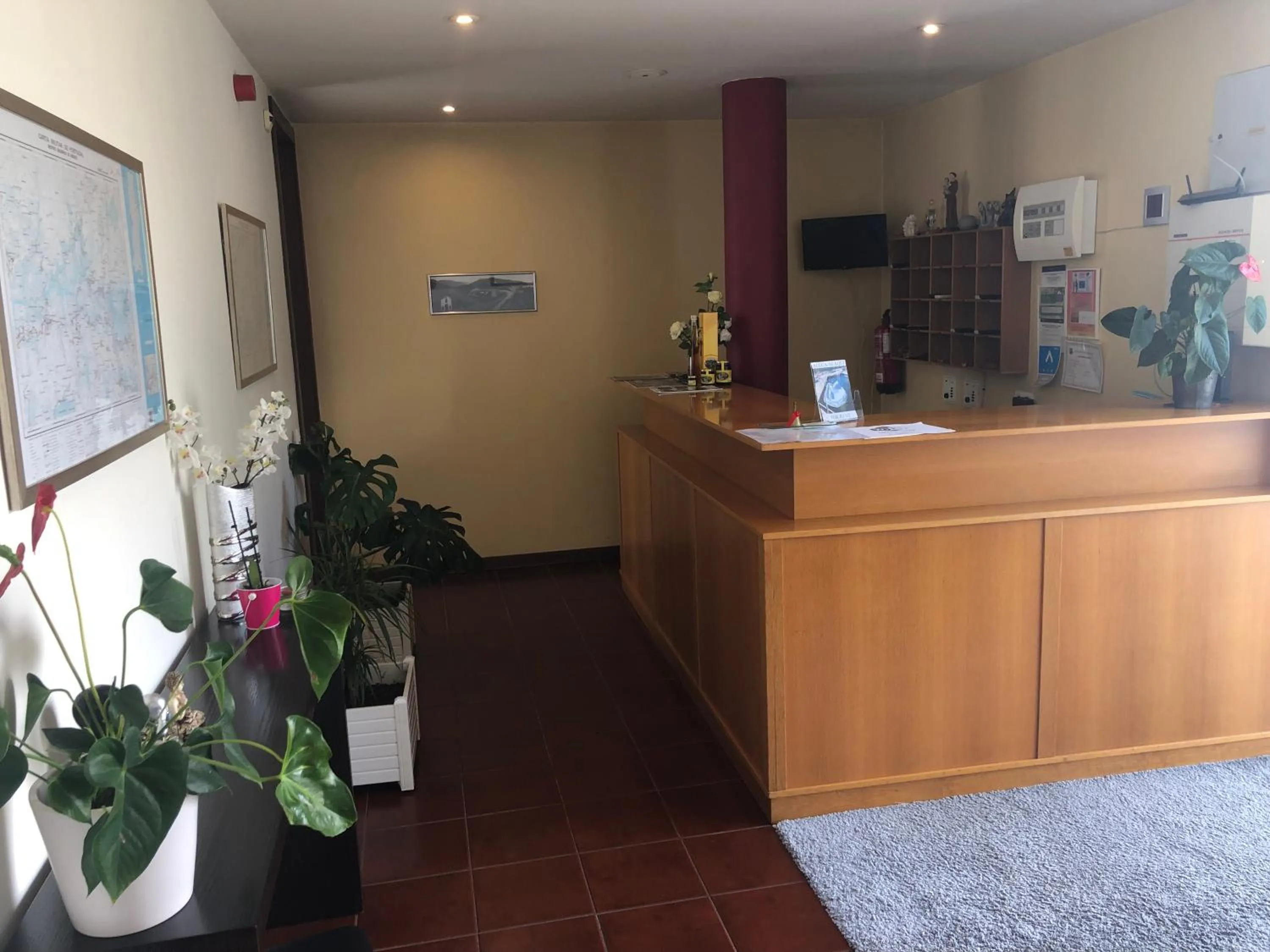 Lobby or reception in Hotel Eco Salvador