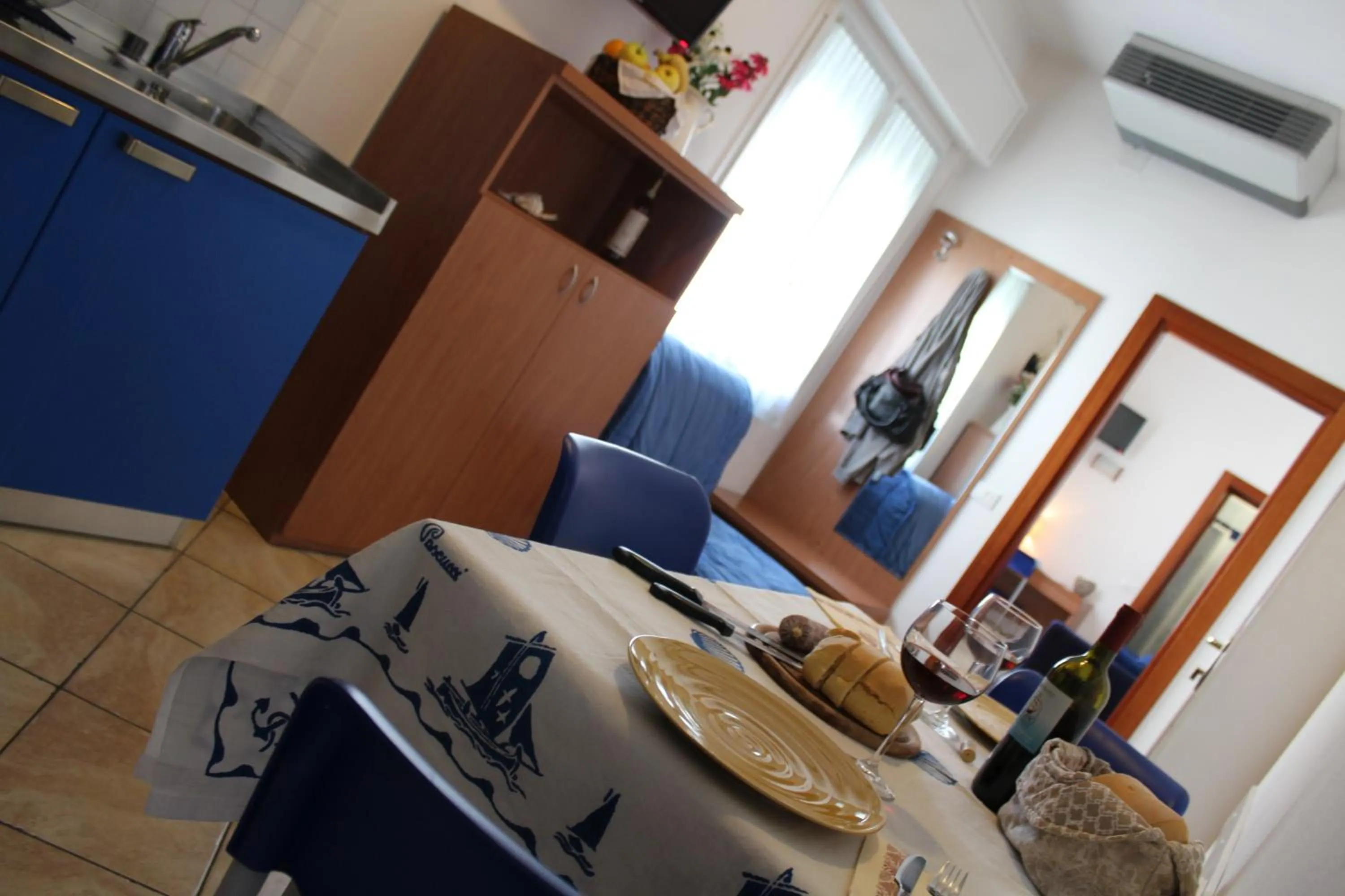 Dining area in Residence Veliero