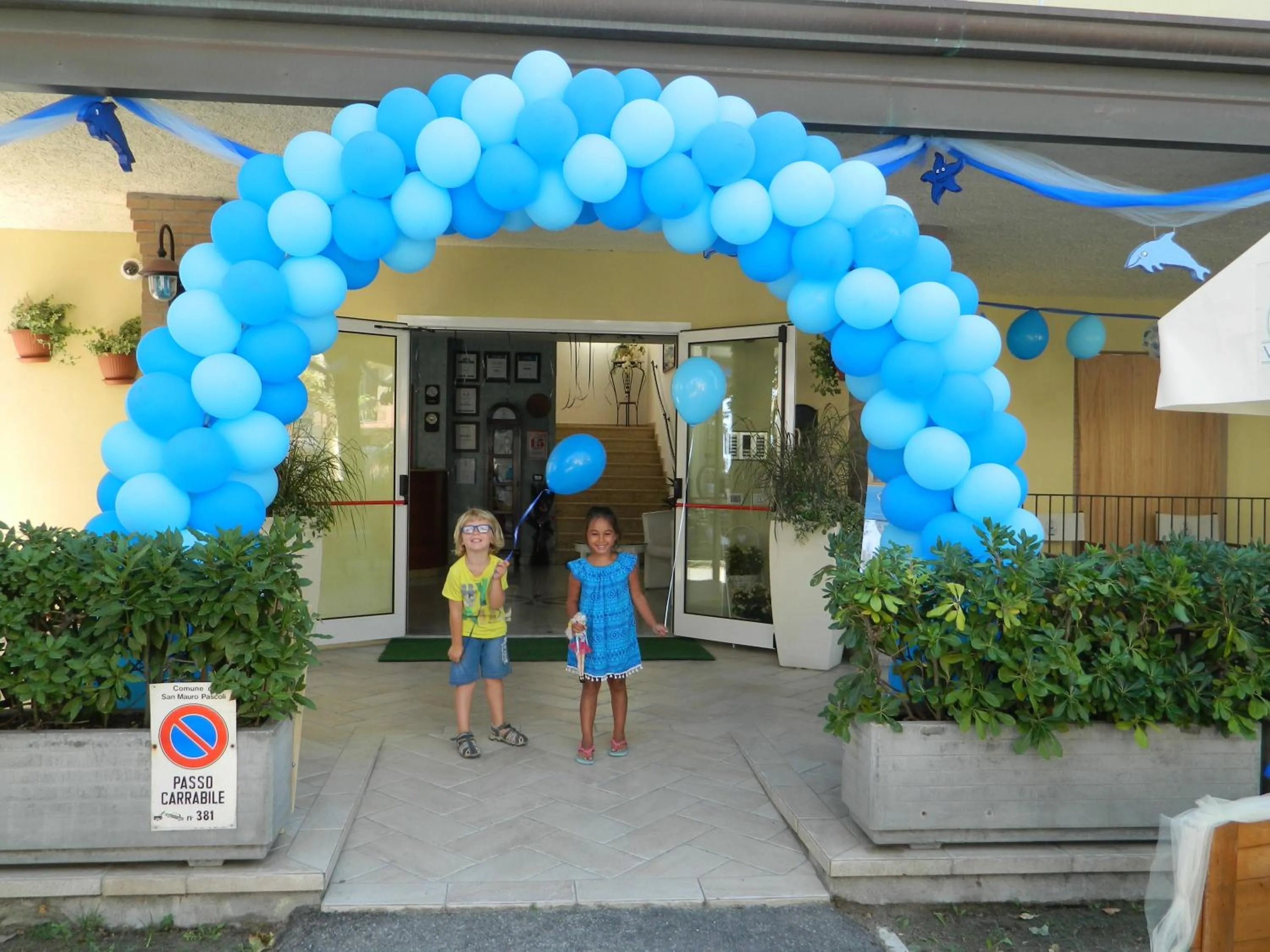 Facade/entrance in Residence Veliero