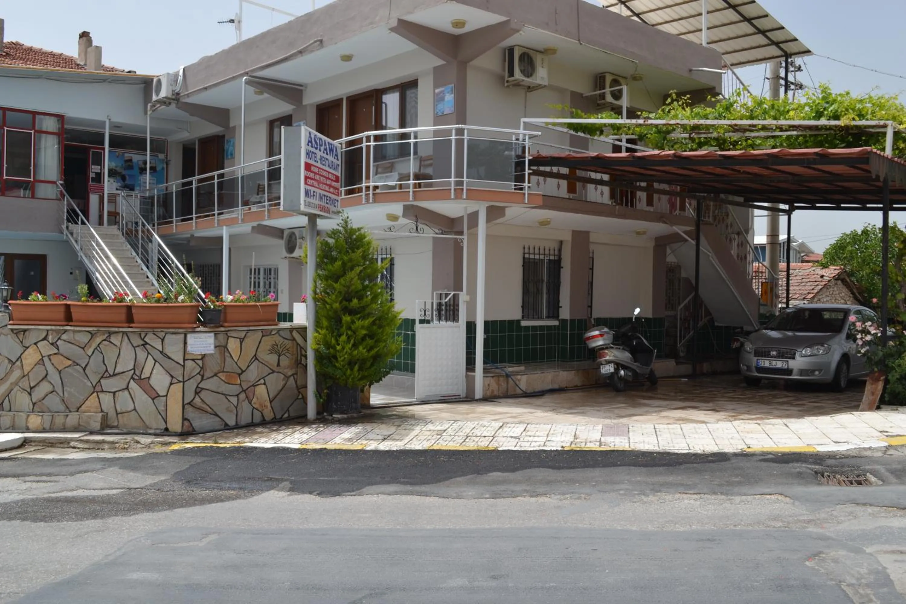 Street view in Aspawa Hotel