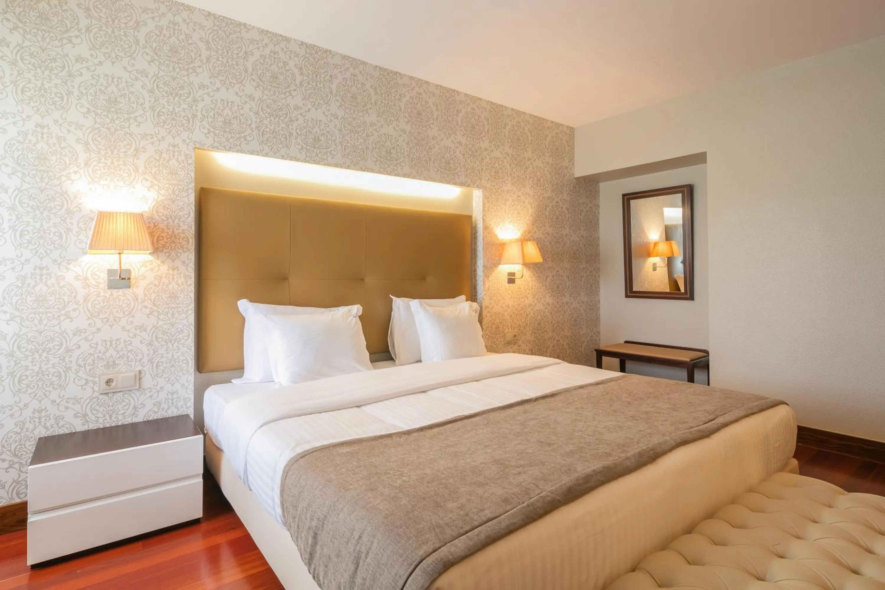 Bed in Forte de São Francisco Hotel Chaves