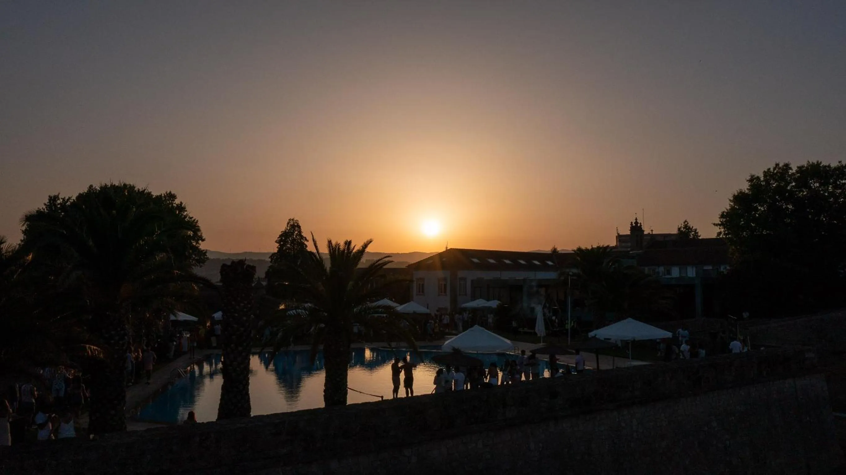 Swimming pool in Forte de São Francisco Hotel Chaves