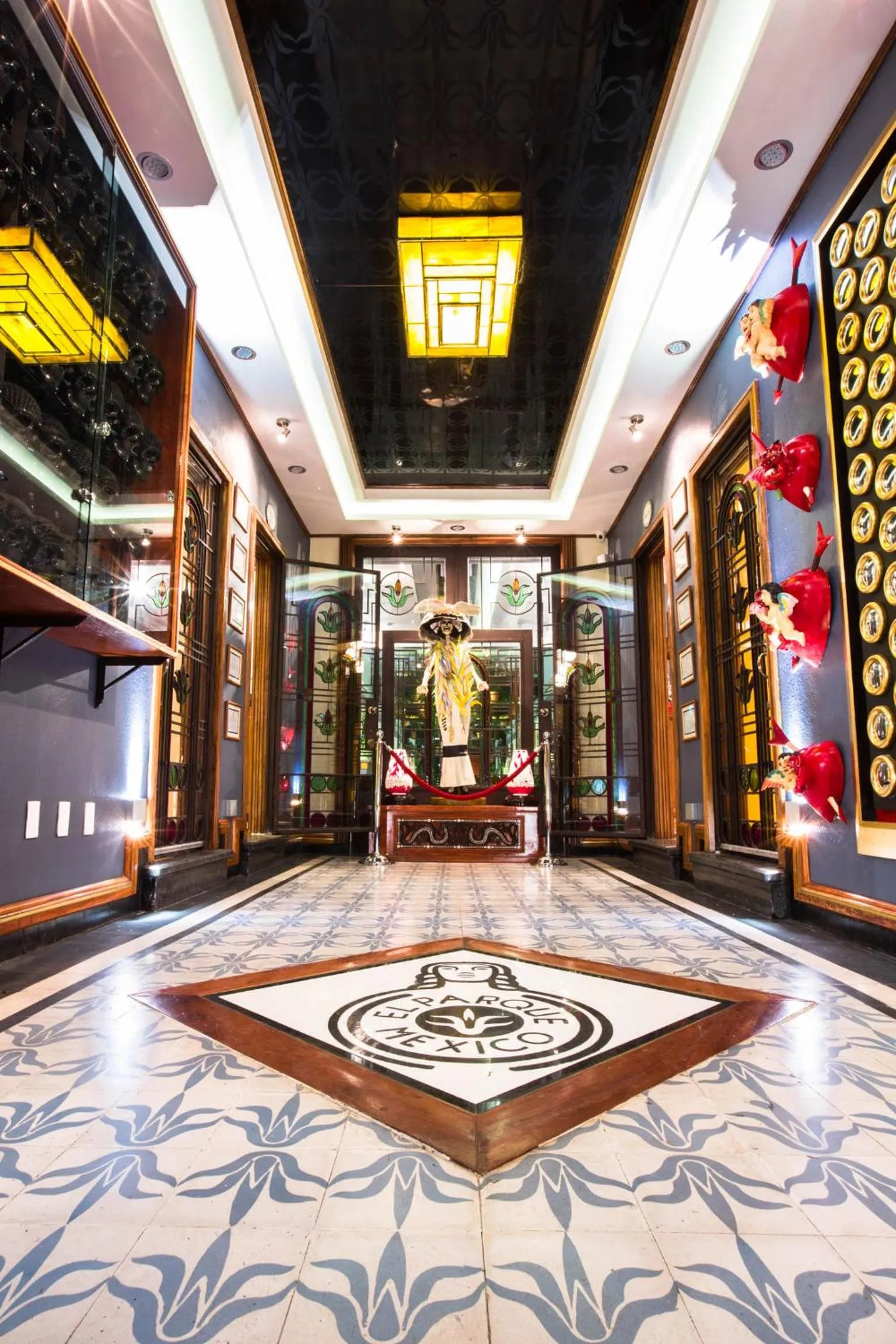 Lobby or reception in Hotel Parque México Boutique