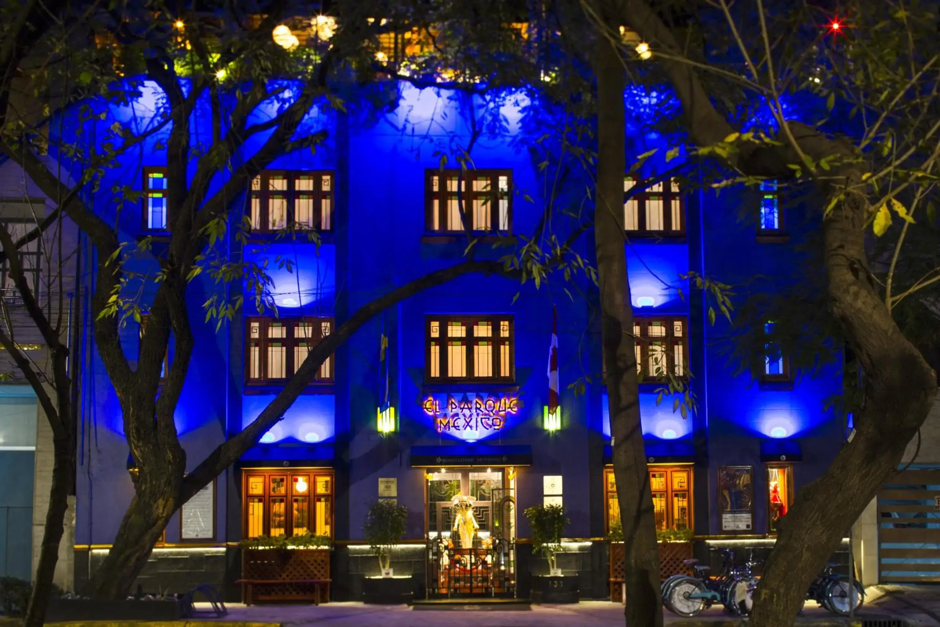 Facade/entrance in Hotel Parque México Boutique Facade/entrance in Hotel Parque México Boutique
