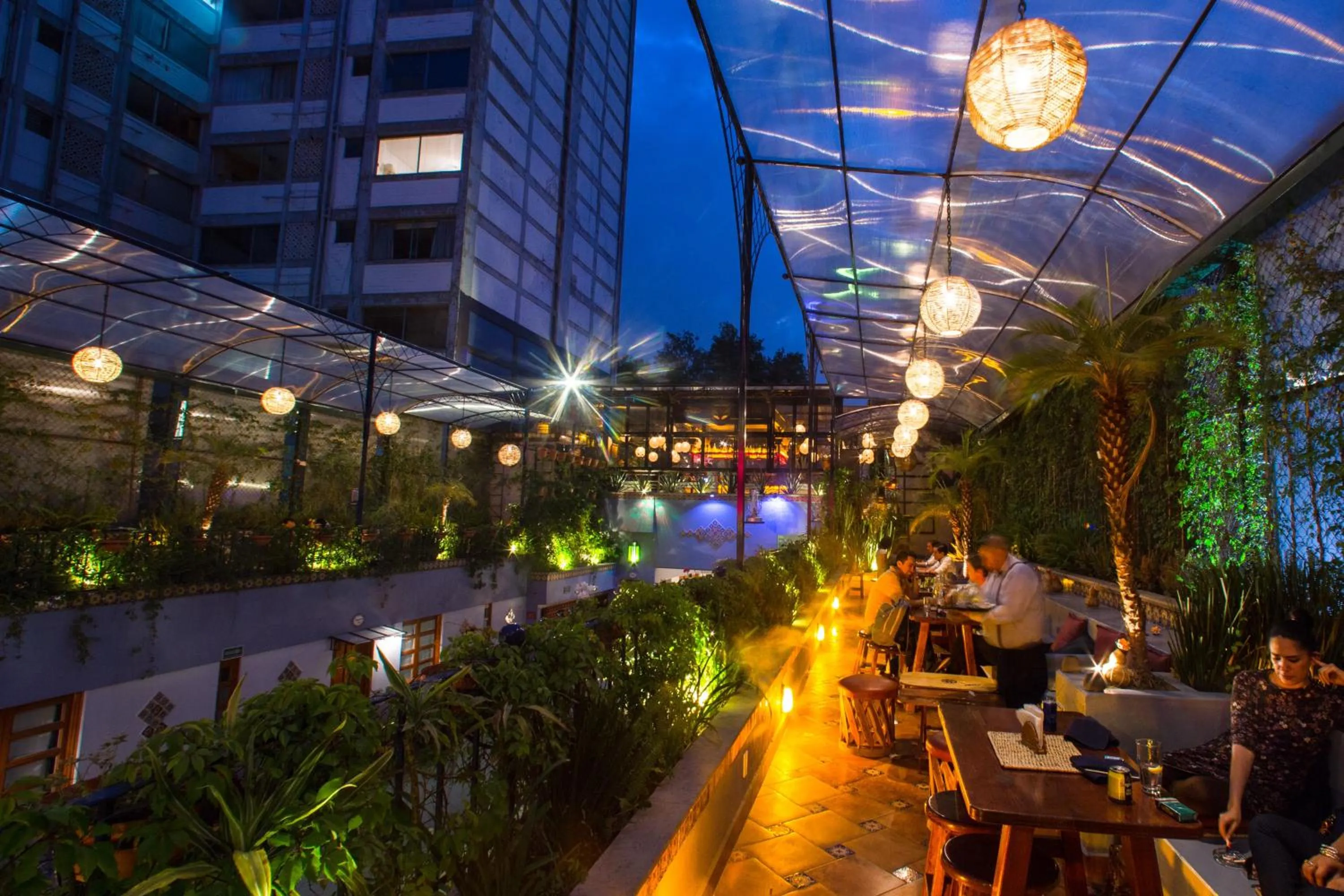 Balcony/Terrace in Hotel Parque México Boutique